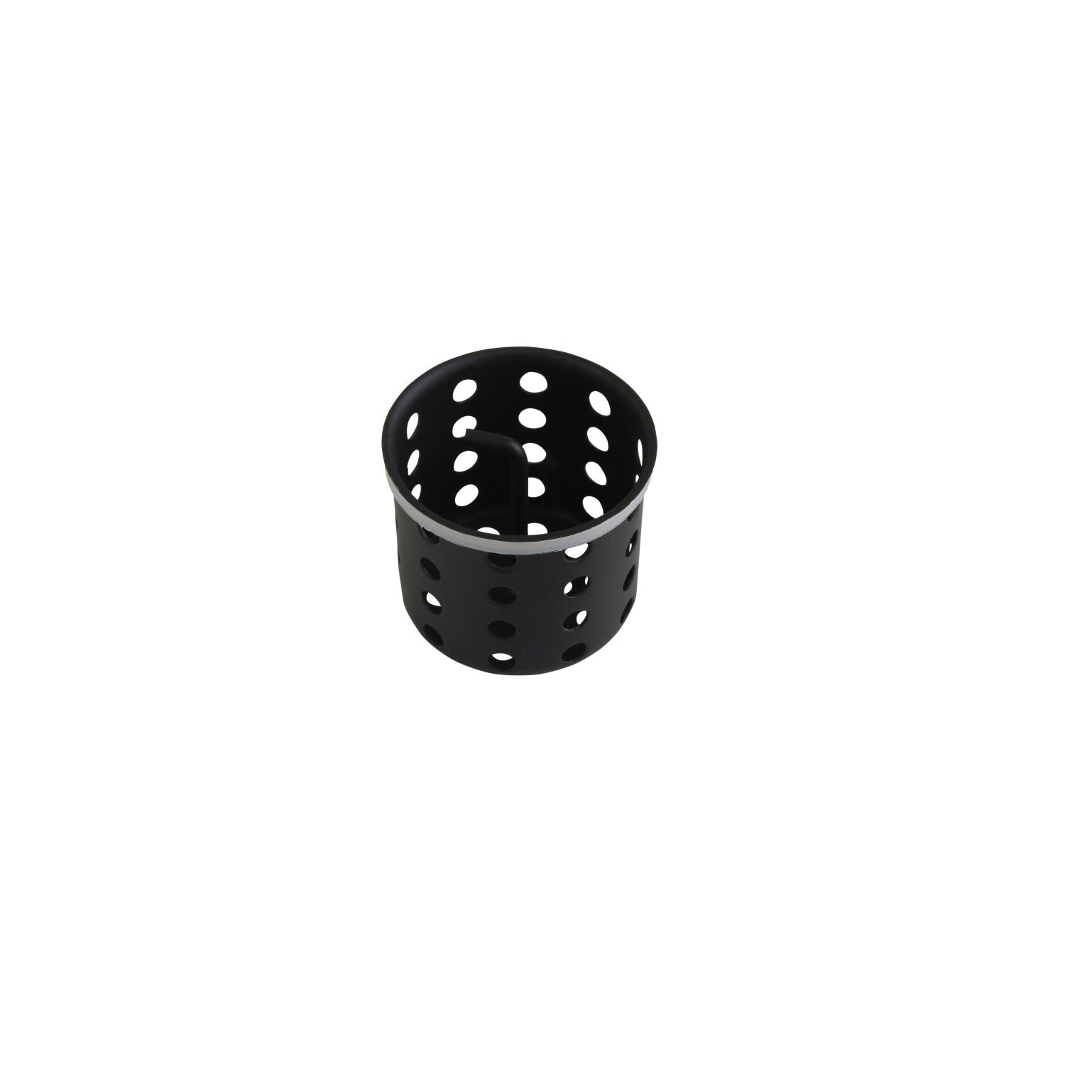 Kingston Watercourse BSF2420 24-Inch Stainless Steel Linear Shower Drain with Reversible Tile Insert and Flat Grate, Matte Black