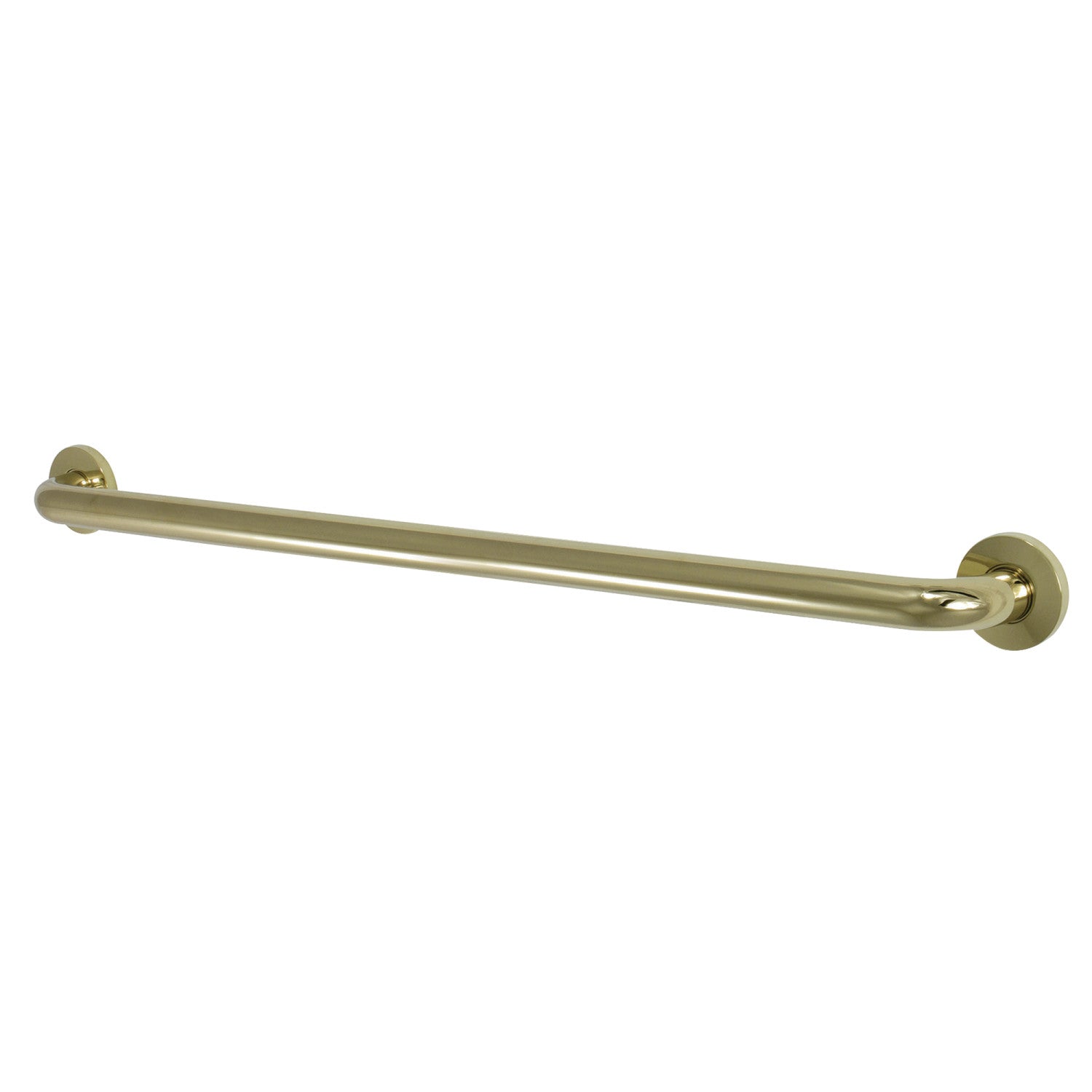 Kingston Sona GDR814242 - Silver Sage 24-Inch x 1-1/4-Inch O.D. Brass ADA Grab Bar, Polished Brass