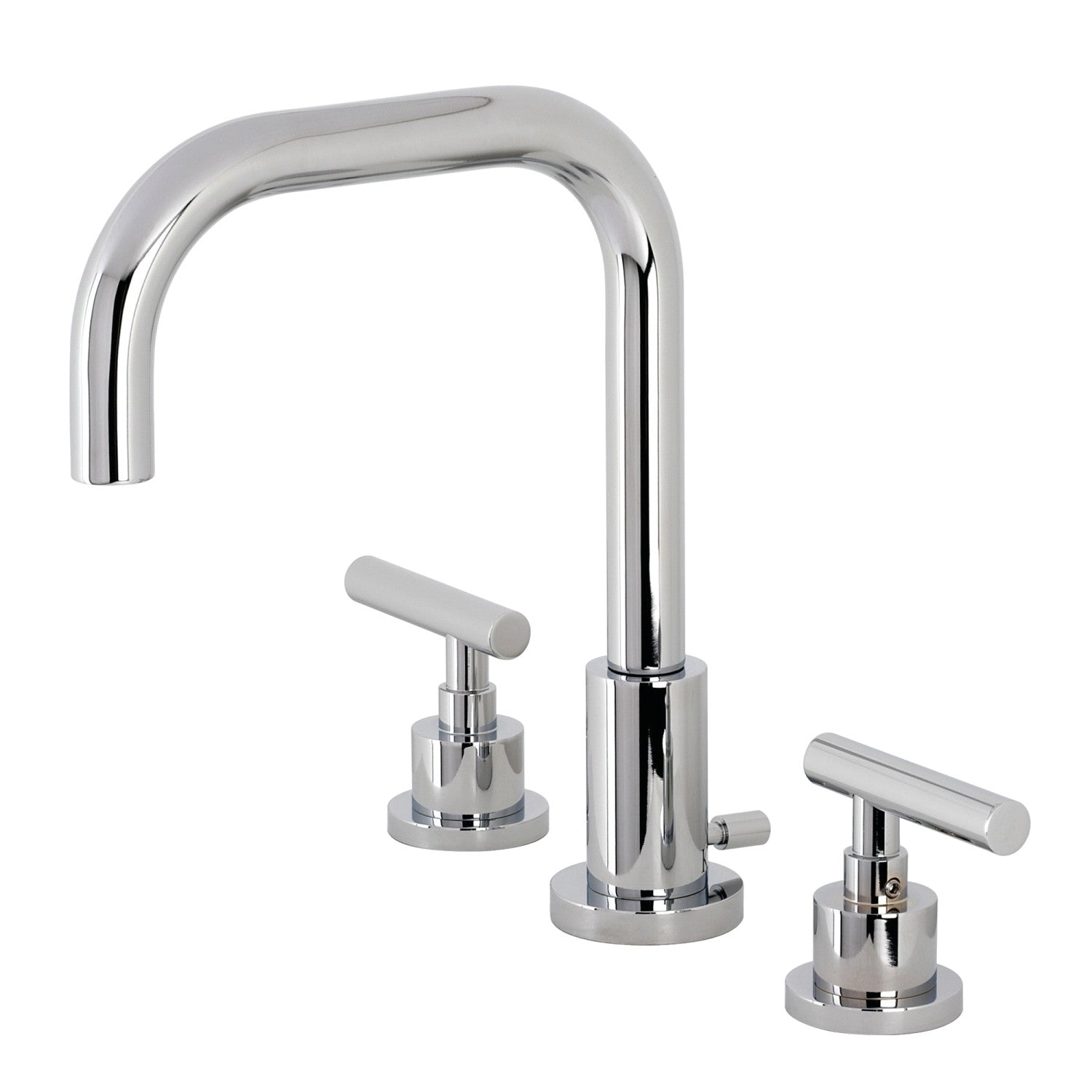 Kingston Sona FSC8931CML - Robinet de salle de bain à deux poignées 3 trous pour montage en pont