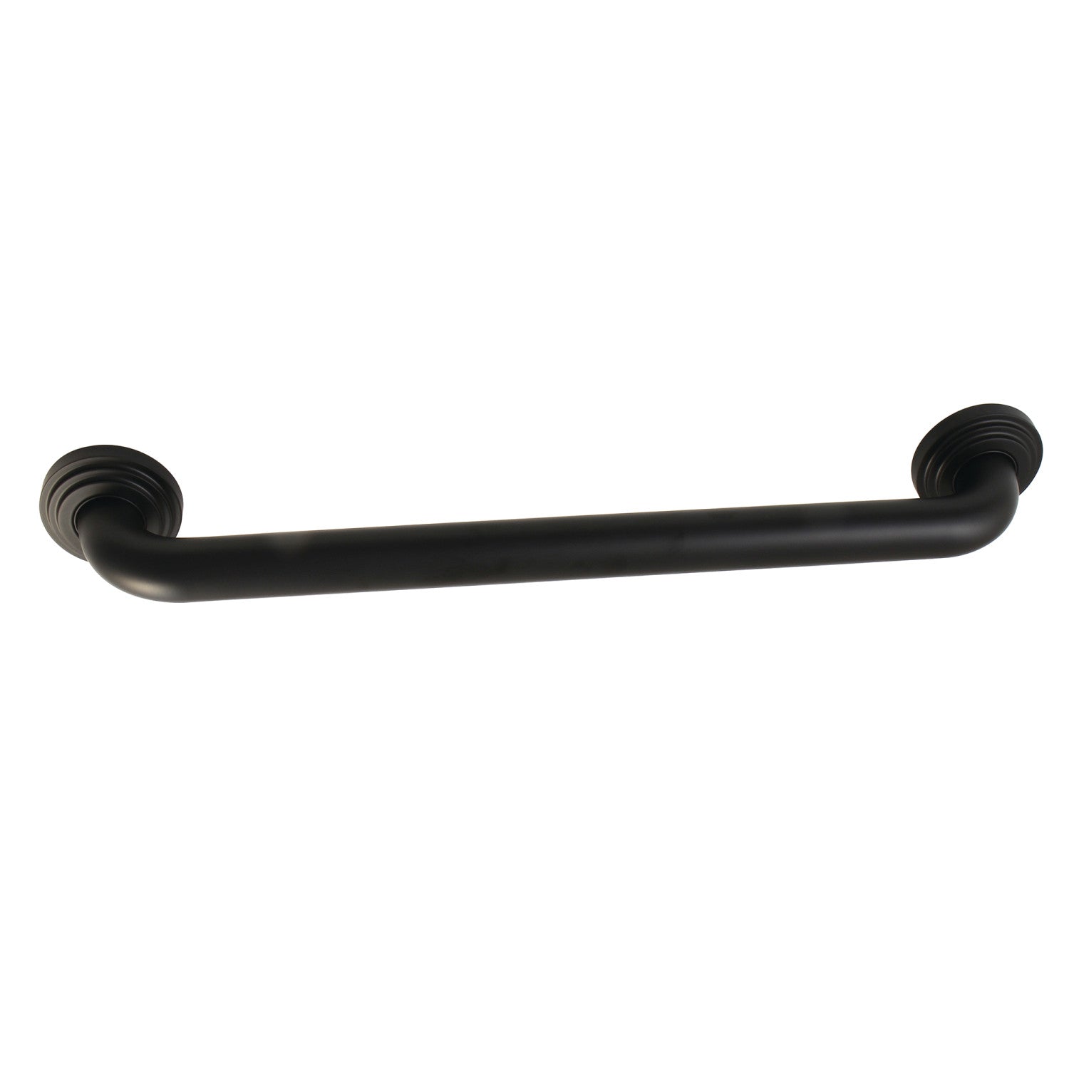 Kingston Sona DR214180 - Milano 18-Inch x 1-1/4-Inch O.D. Brass Decorative Grab Bar, Matte Black