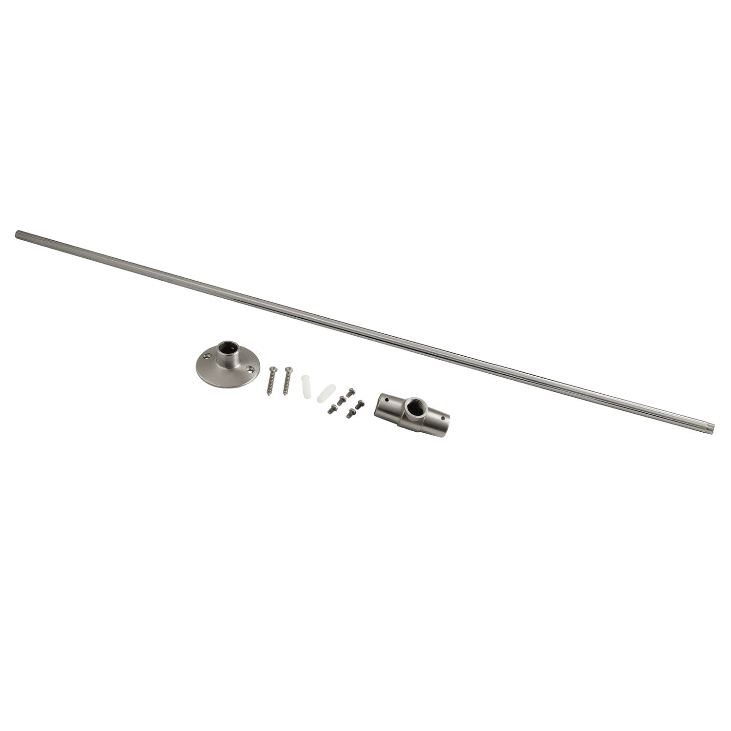 Kingston Vintage CCS488T 48-inch support de plafond, nickel brossé