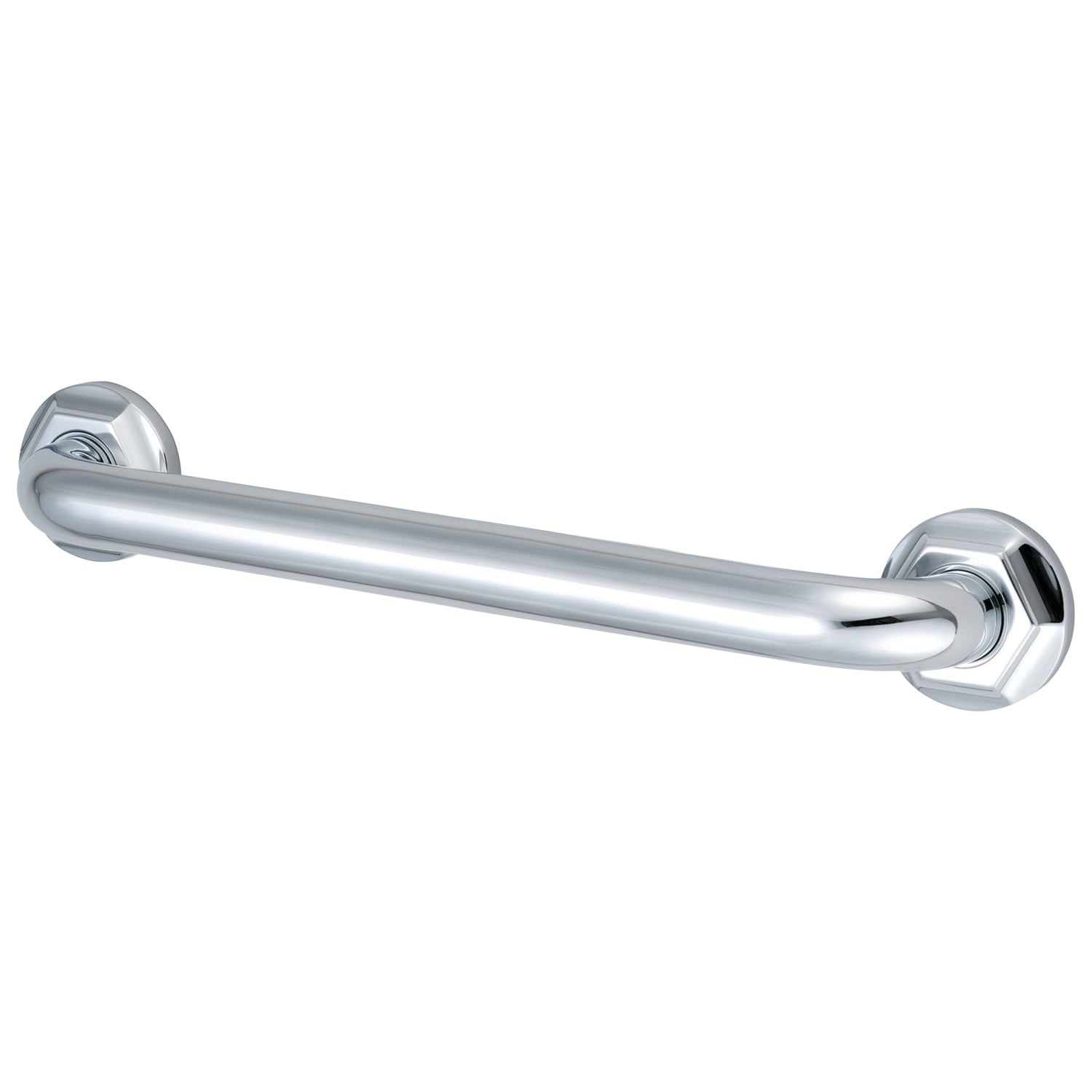 Kingston Tulare DR714181 - Metropolitan 18-Inch x 1-1/4-Inch O.D. Brass Decorative Grab Bar, Polished Chrome