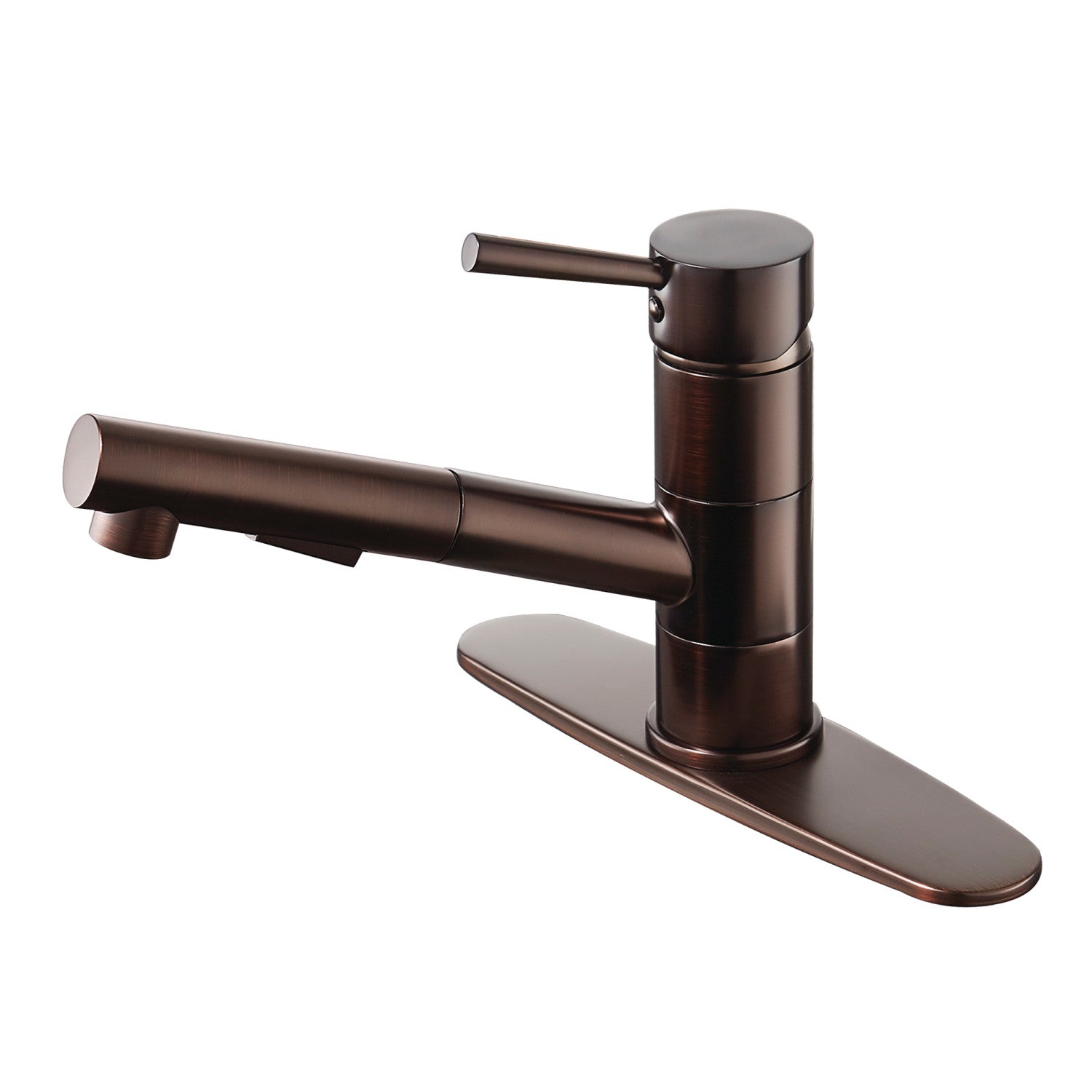 Kingston Sona LS8405DL - Concord 1 trou montage sur plage extractible Pulvérisateur Robinet de cuisine, Bronze Rubbé à l'huile