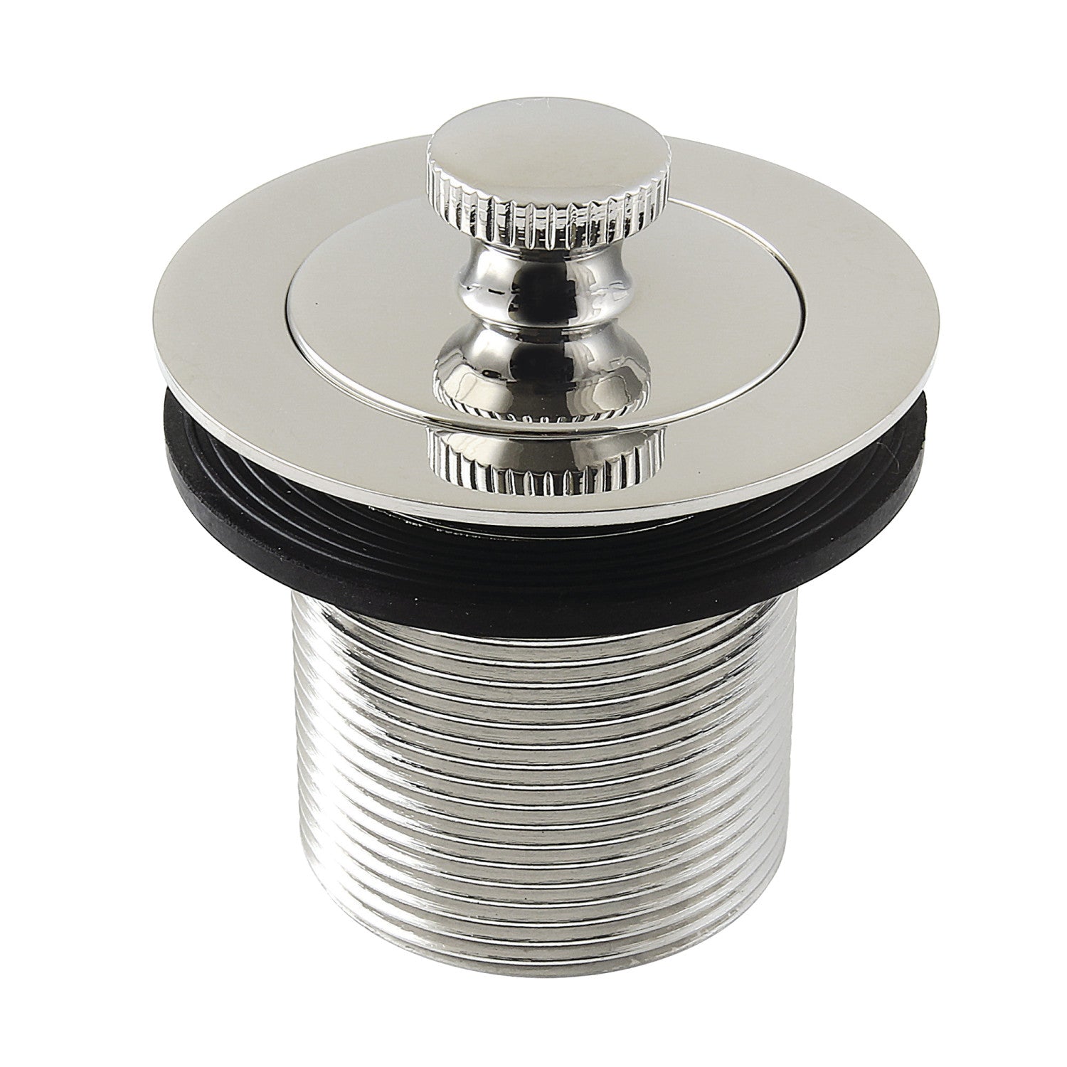 Kingston Heirloom DLT17PN - Made To Match 1-1/2-Inch Lift and Turn Tub Drain with 1-3/4-Inch Body Thread, Polished Nickel