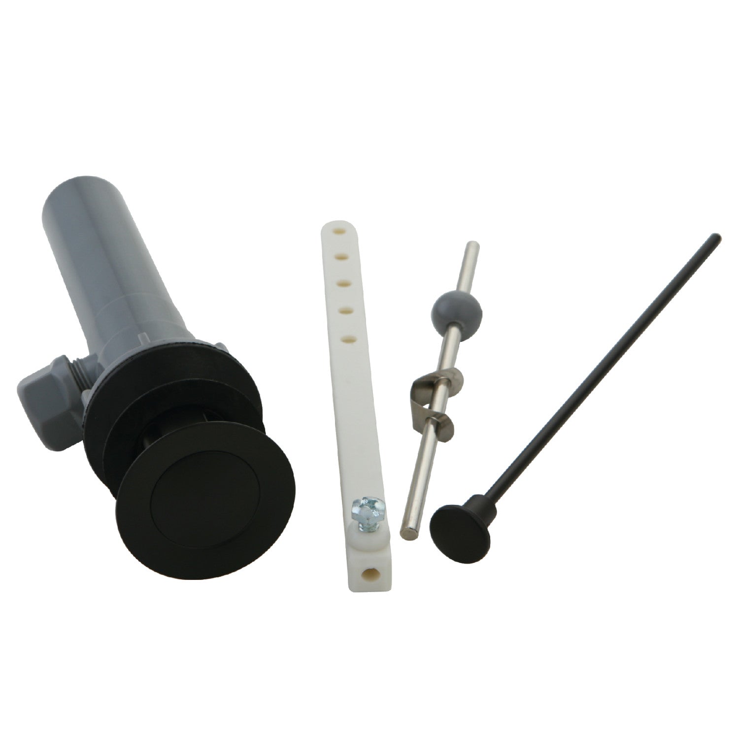 Kingston KBP1005 Plastic Pop-Up Bathroom Sink Drain with Overflow, Oil Rubbed Bronze