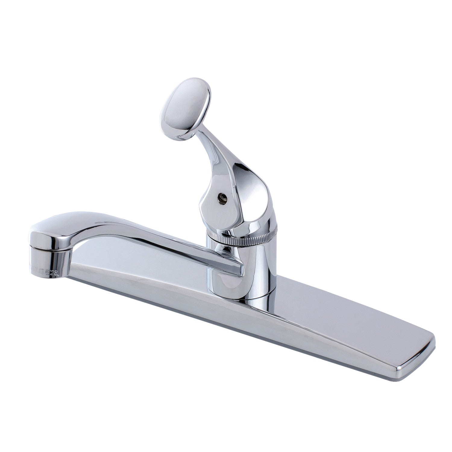Kingston Columbia FB0571 Robinet de cuisine central à une poignée 3 trous 8, chrome poli
