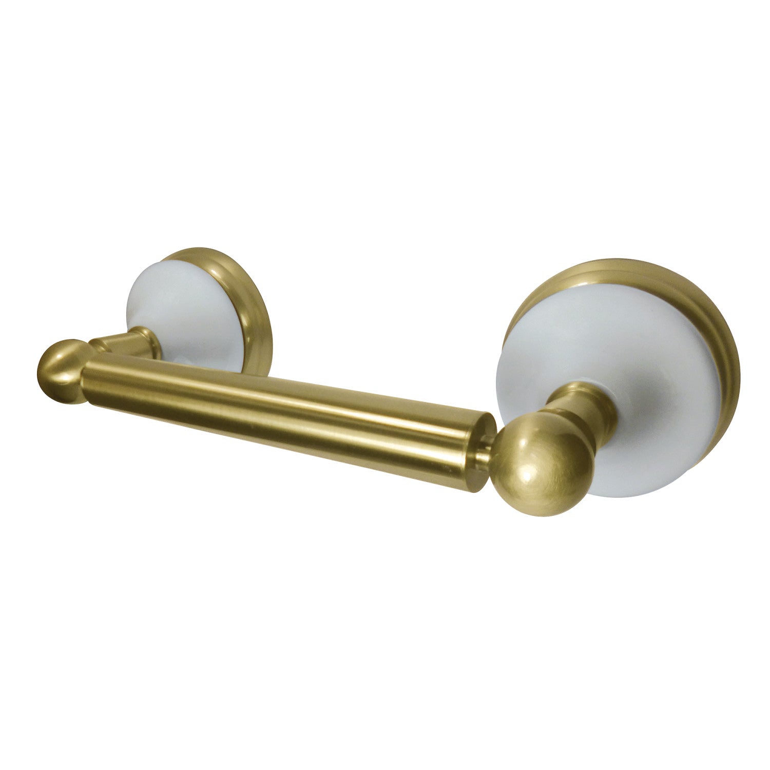 Kingston Heirloom BA1118BB - Victorian Toilet Paper Holder, Brushed Brass