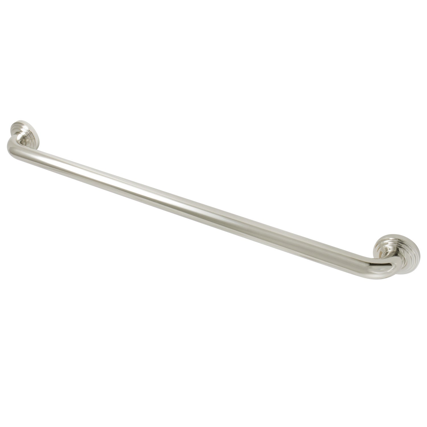 Kingston Sona DR214306 - Milano 30-Inch x 1-1/4-Inch O.D. Brass Decorative Grab Bar, Polished Nickel