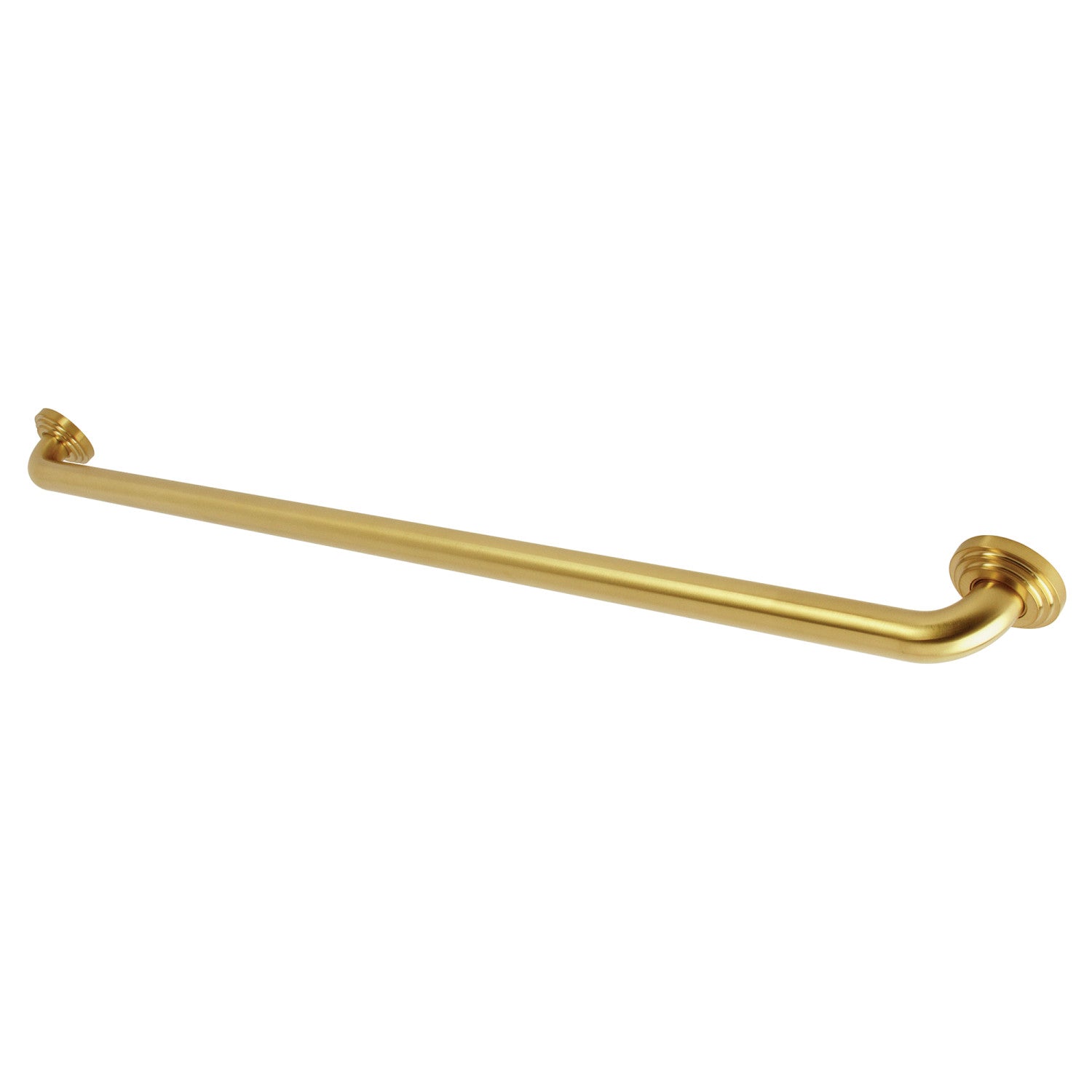 Kingston Sona DR214427 - Milano 42-Inch x 1-1/4-Inch O.D. Brass ADA Grab Bar, Brushed Brass