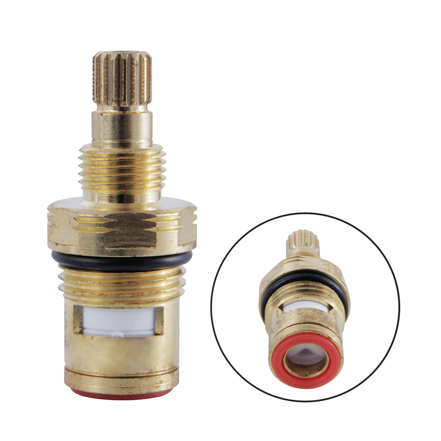 Kingston Kingston KSRPL3200HC Hot Ceramic Disc Cartridge for CC Basin Faucet, Raw