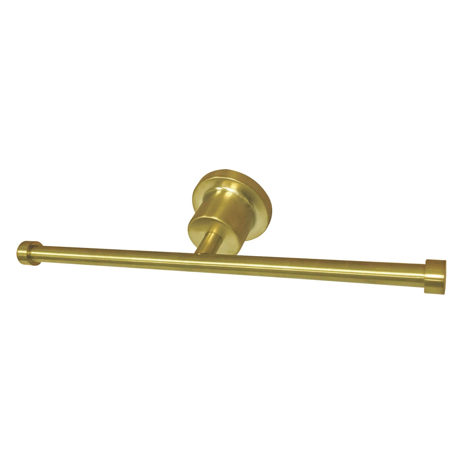 Kingston Concord BAH8218SB Double Roll Toilet Paper Holder, Brushed Brass