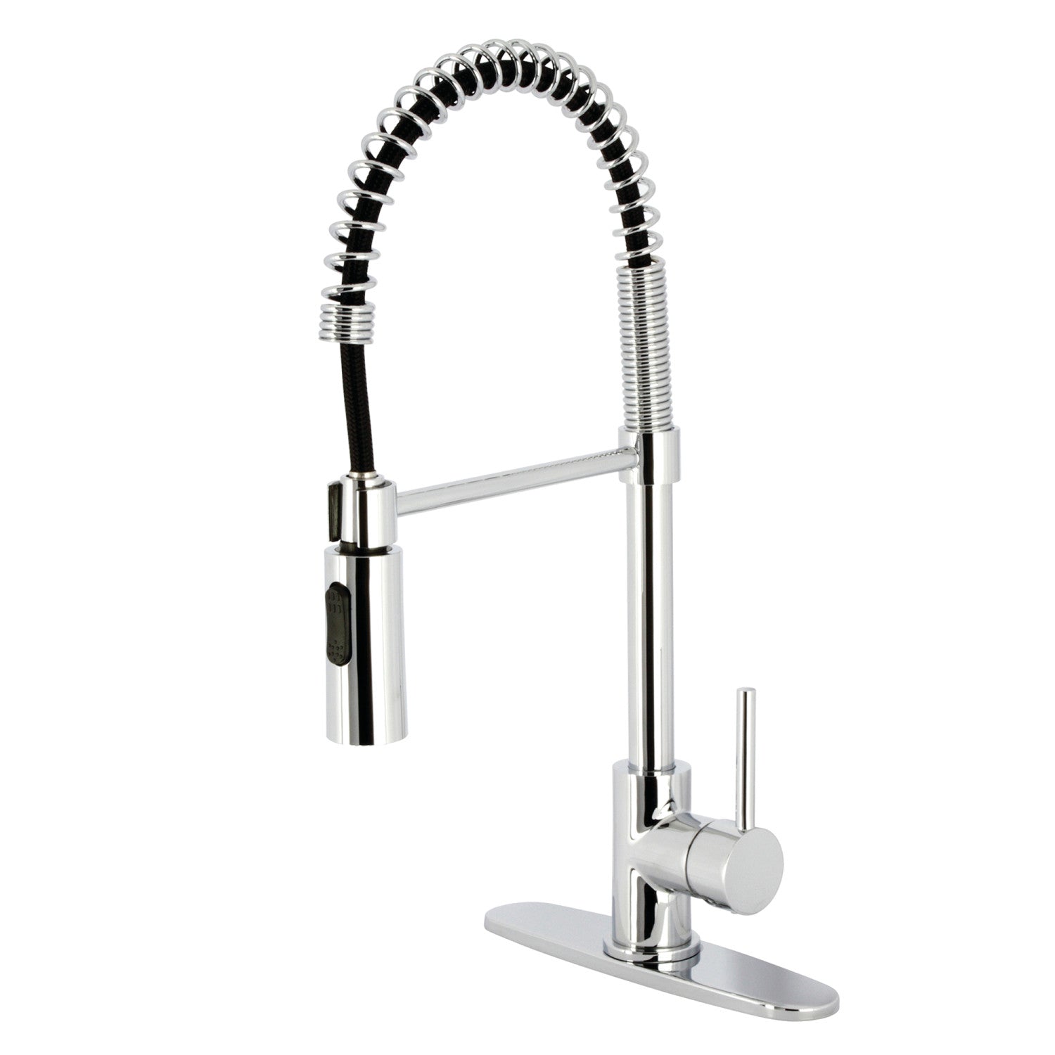 Kingston Sona LS8771DL - Robinet de cuisine pré-rinçage Concord 1 trou, chrome poli