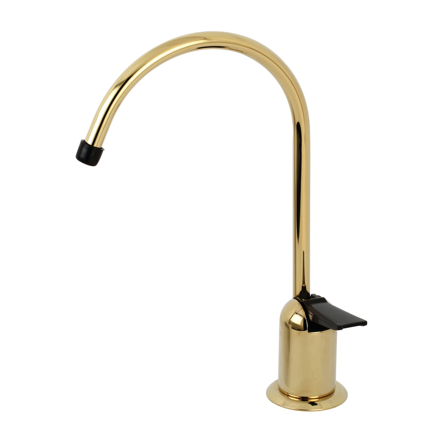 Kingston Tulare K6192 - Robinet de filtration d'eau à une poignée Americana 1 trou, laiton poli