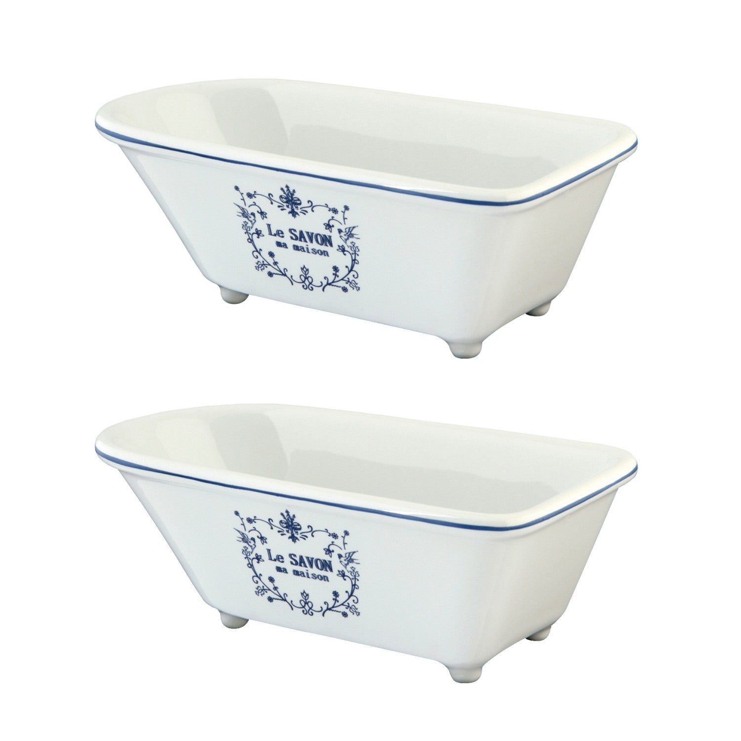 Kingston Heirloom BATUBRWD 5-5/8-Inch Mini Tub (2-Pieces), Blanc