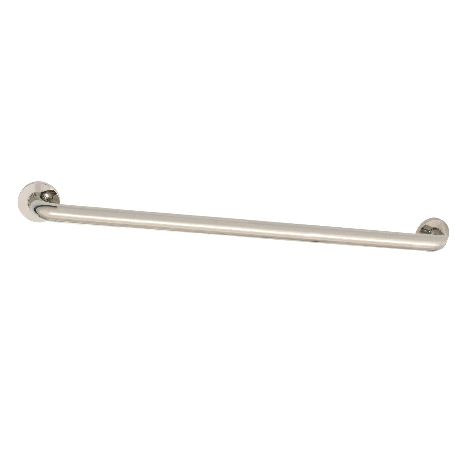 Kingston Sona DR514306 - Meridian 30-Inch x 1-1/4-Inch O.D. Brass ADA Grab Bar, Polished Nickel