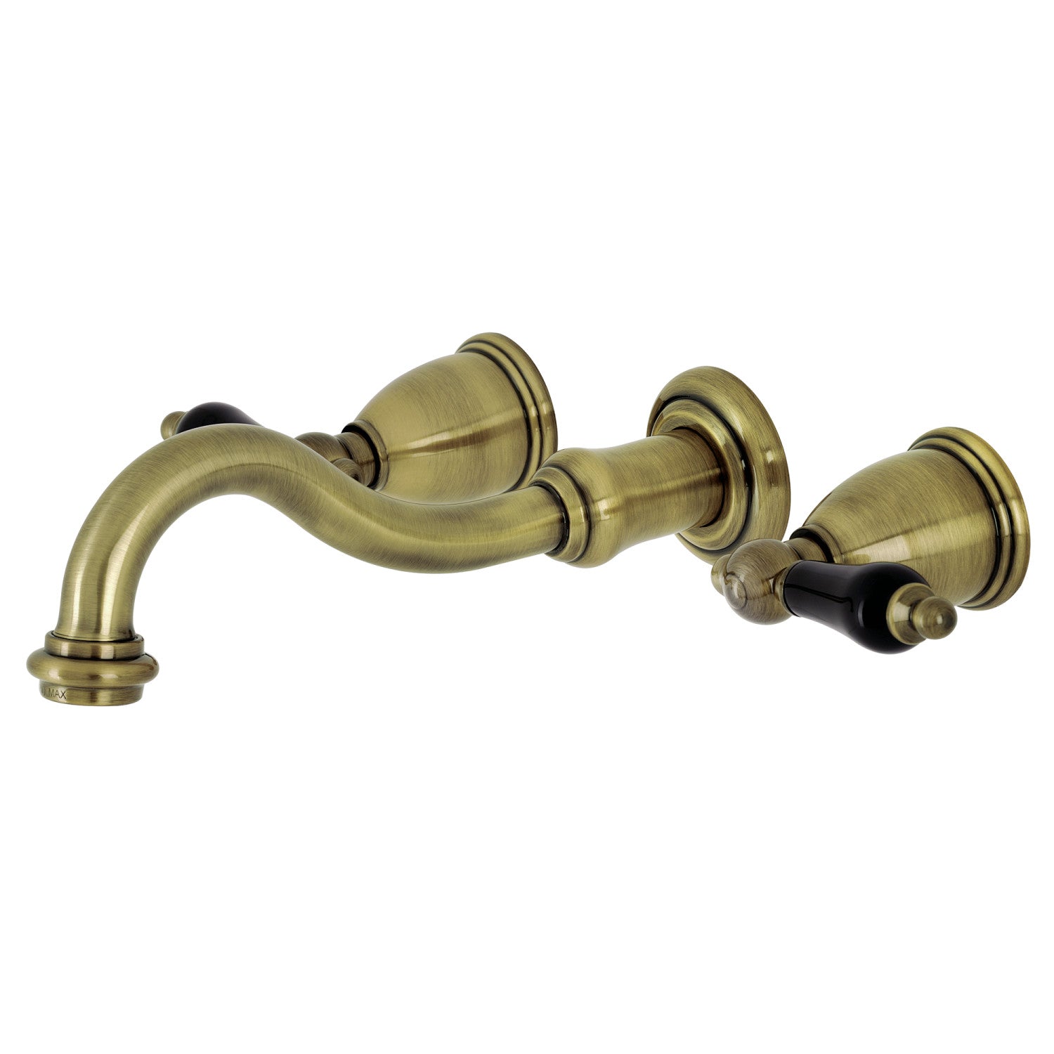 Kingston Heirloom KS3123PKL - Robinet de salle de bain à double poignée 3 trous, laiton antique