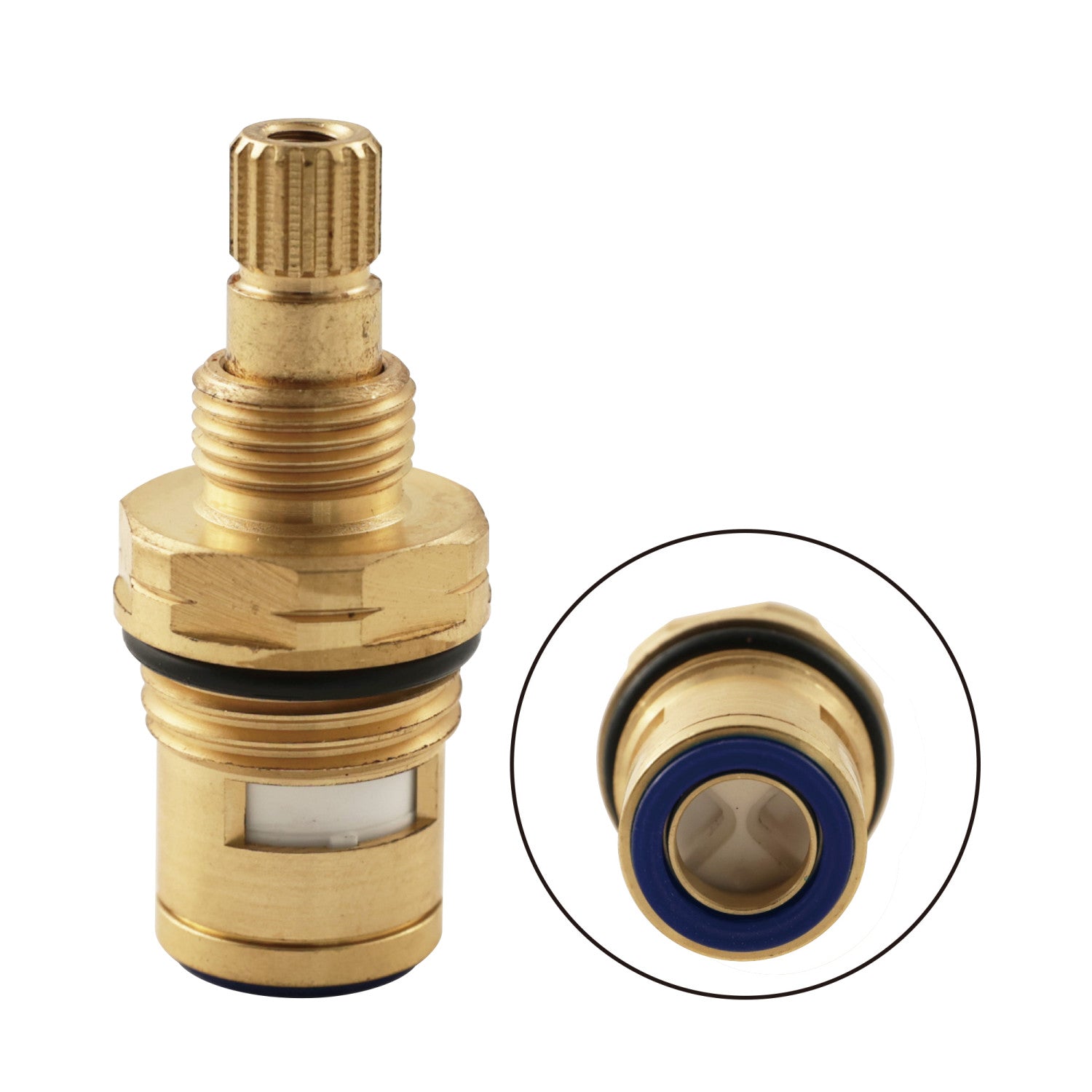 Kingston KSRPT1000CC Cold Ceramic Disc Cartridge for CC Tub Faucet, Raw