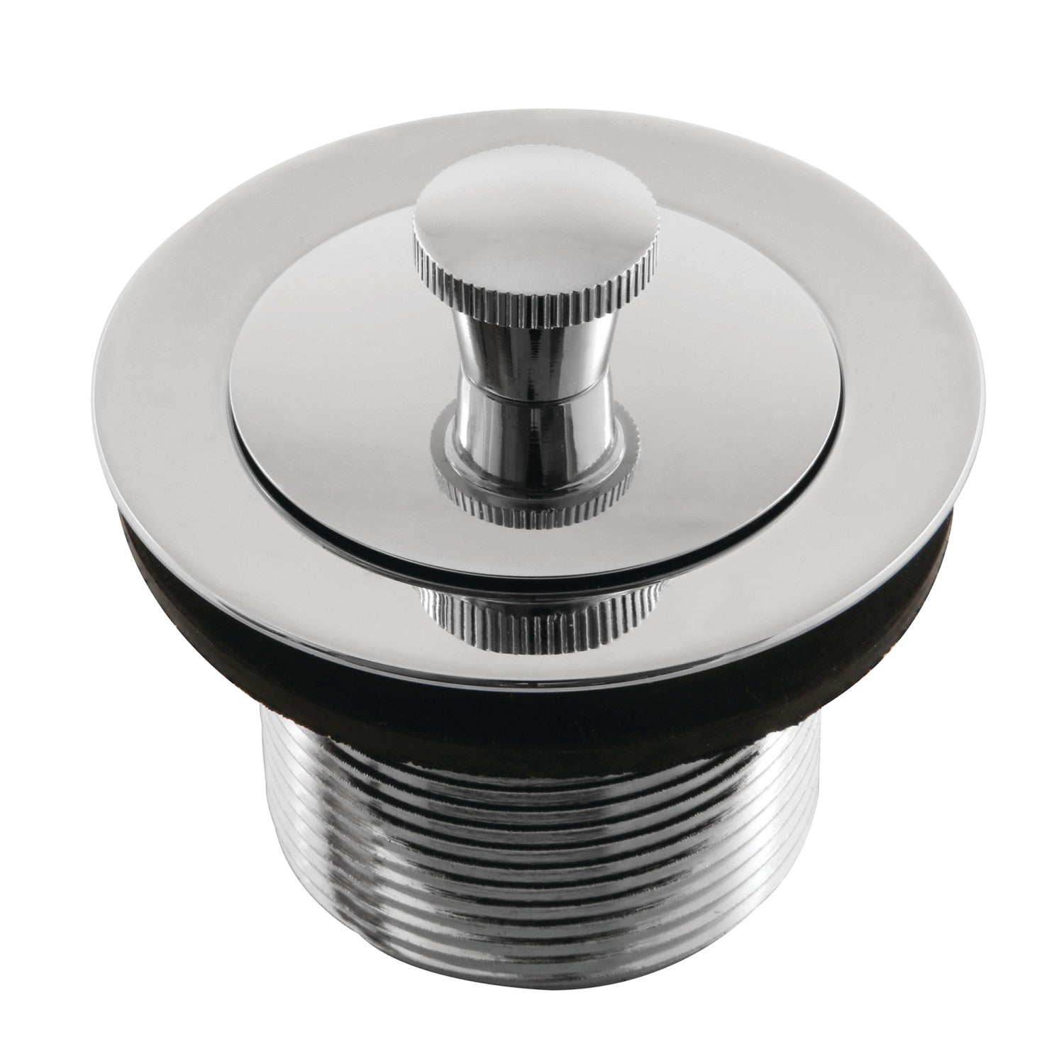 Kingston Heirloom DLL211 - Trimscape Brass Lift and Turn Tub Drain, Polished Chrome
