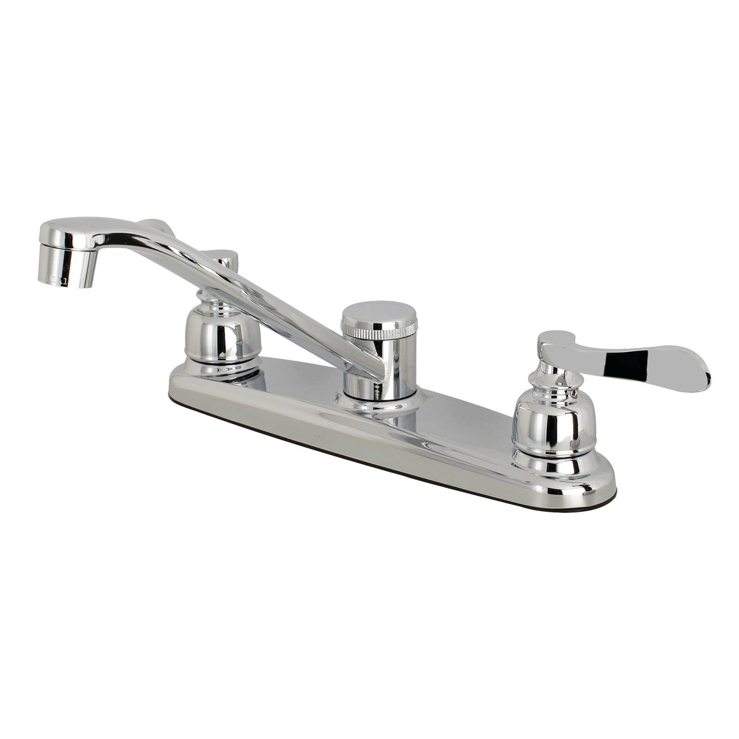 Kingston Tulare FB111NFL - NuWave Robinet de cuisine à deux poignées français 2 trous 8"