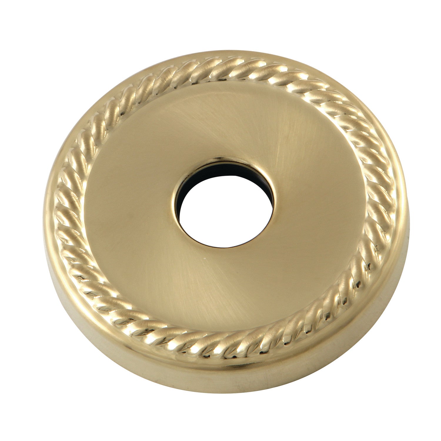 Kingston fait pour correspondre FLROPE7 13/16" I.D. Bride décor en laiton, laiton brossé