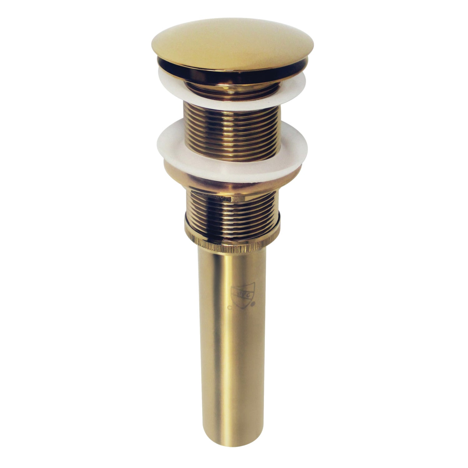Kingston Sona EV8317 - Coronet Brass Push Pop-Up Bathroom Sink Drain, Brushed Brass