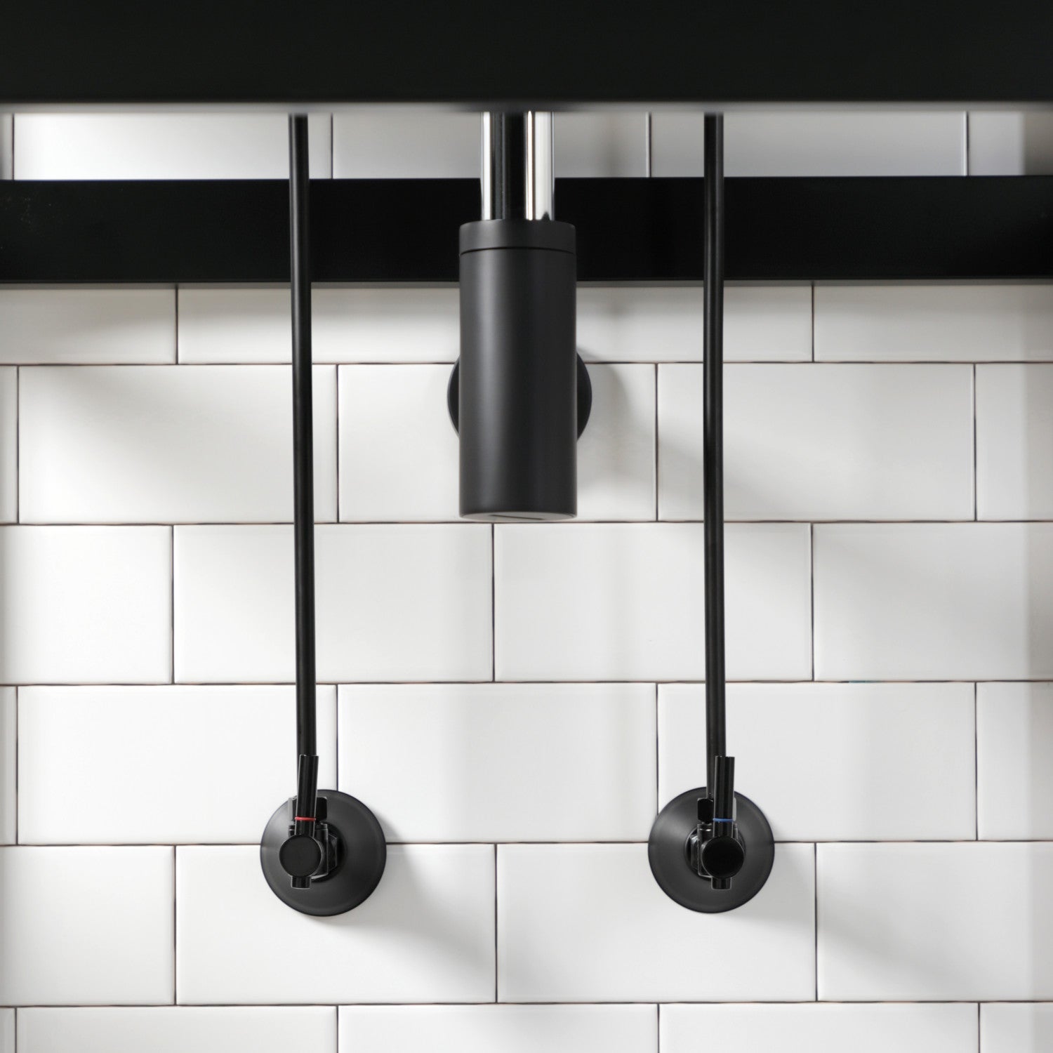 Kingston Sona CC43100DLLKB30 - Trimscape Modern Plumbing Sink Trim Kit with Bottle Trap, Matte Black