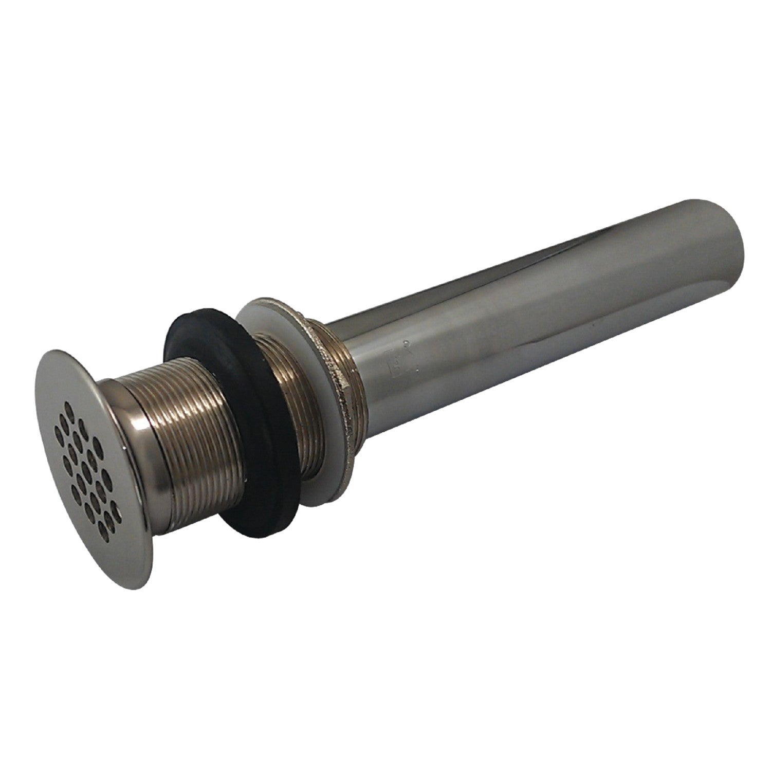 Kingston Trimscape KB4008 Brass Grid Bathroom Sink Drain without Overflow, 17 Gauge, Brushed Nickel