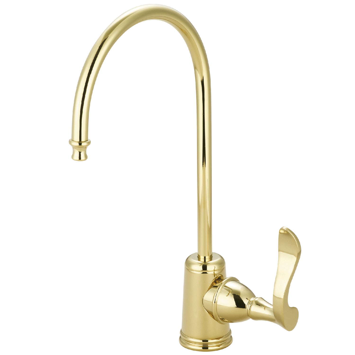 Kingston Tulare KS7192CFL - Robinet de filtration d'eau à une poignée 1 trou, laiton poli