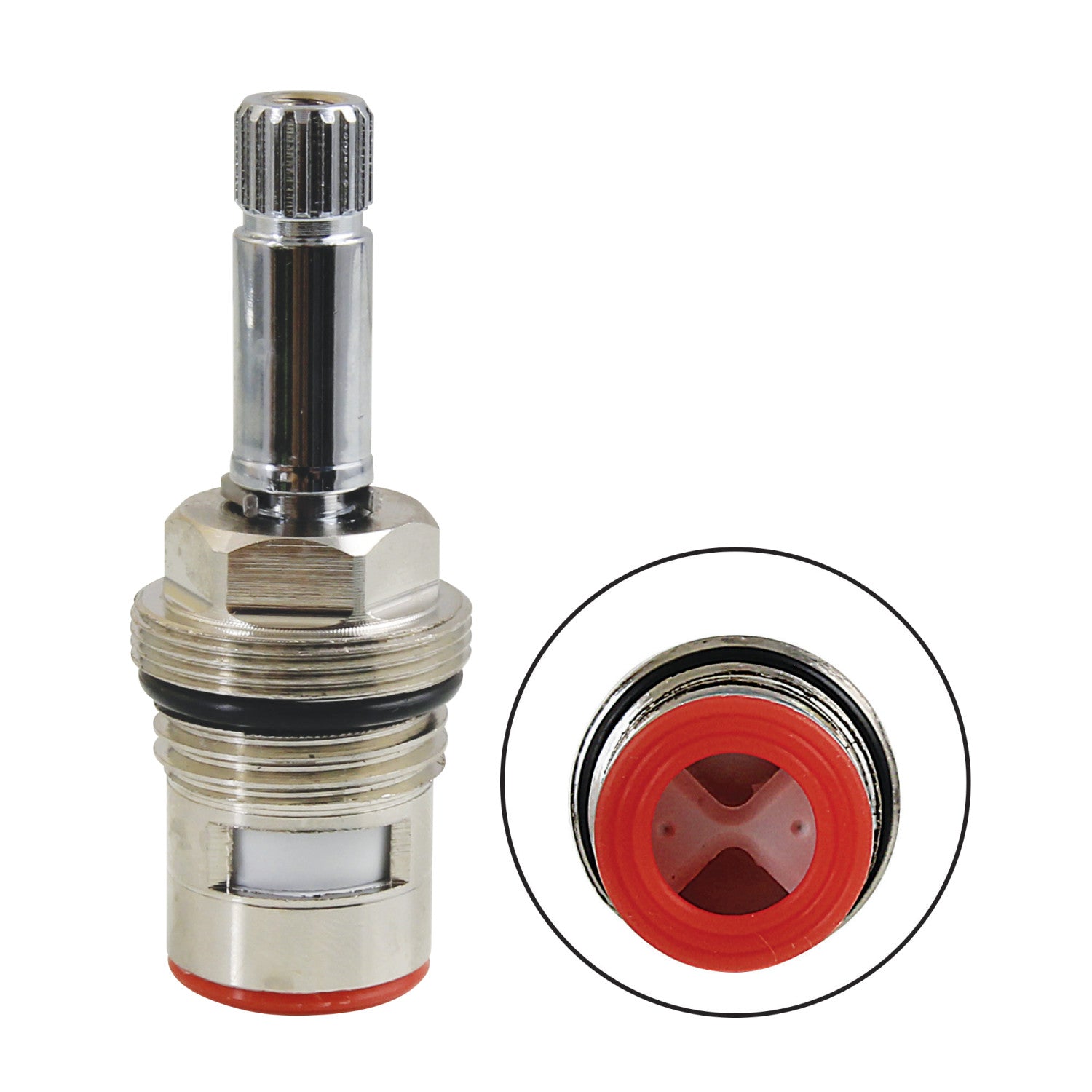Kingston KSRP1291HC Hot Ceramic Disc Cartridge (1 Piece), Polished Chrome