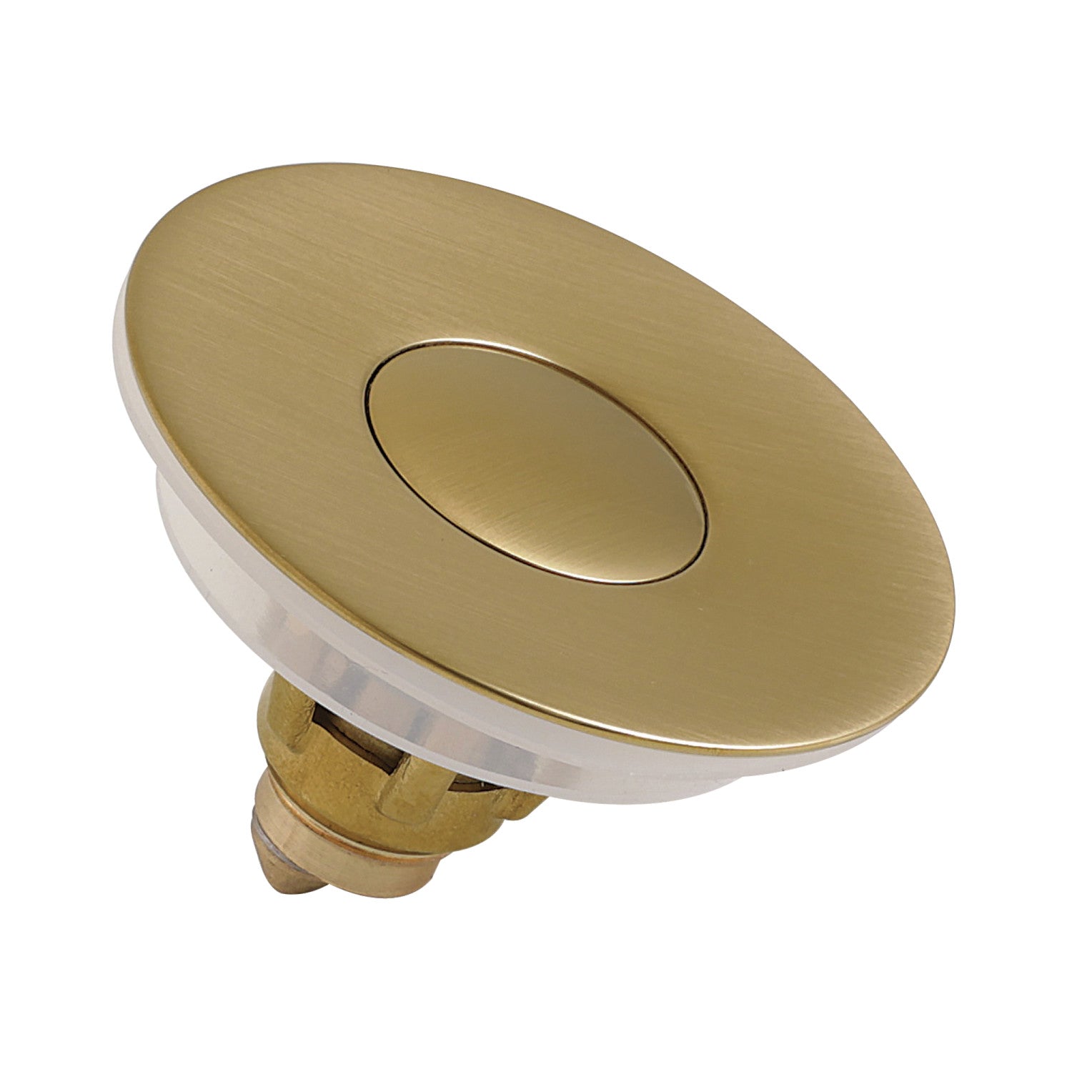 Kingston Trimscape KBF1017 Brass Sink Filter Plug (Center Pop-Up), Brushed Brass