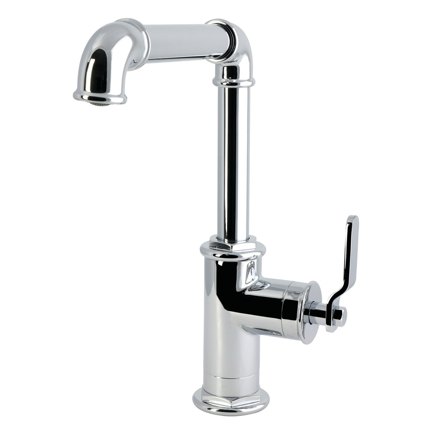 Kingston Whitaker LS6101KL Robinet de bar à une poignée 1 trou, chrome poli