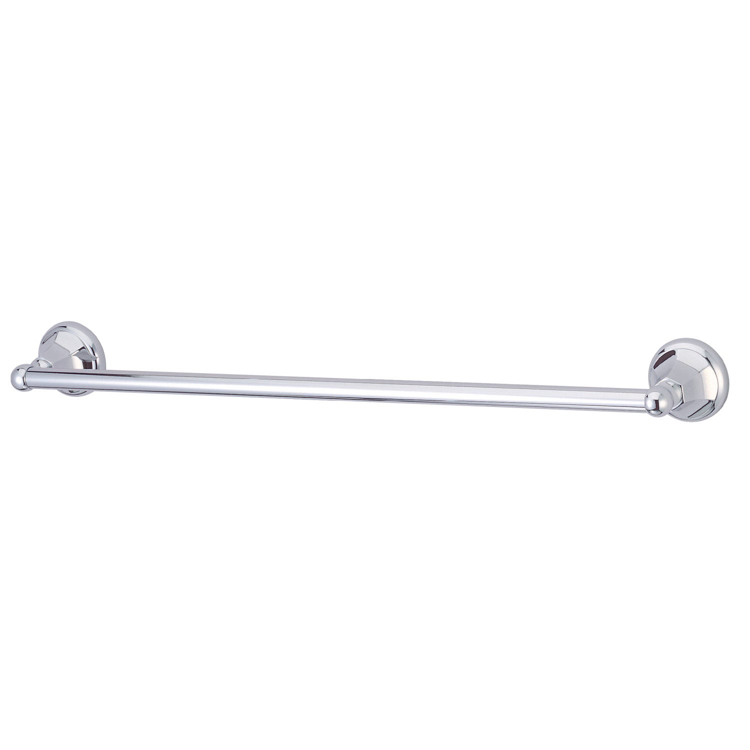 Kingston Tulare BA4811C - Metropolitan 24-Inch Single Towel Bar, Polished Chrome