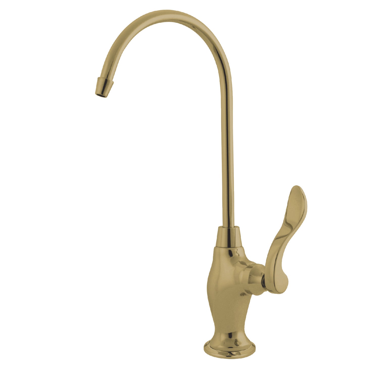 Kingston Tulare KS3192NFL - NuWave Robinet de filtration d'eau à une poignée française 1 trou, laiton poli