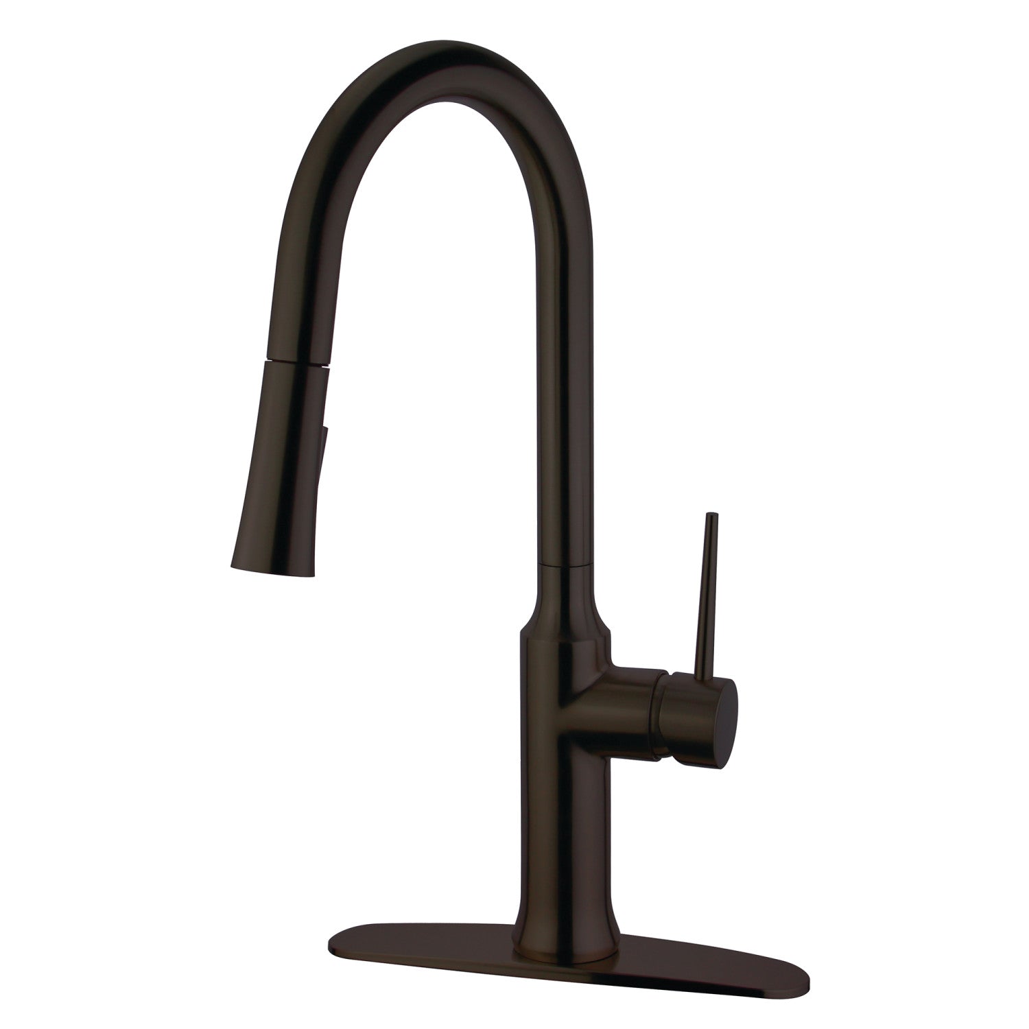 Kingston Sona LS2725NYL - Robinet de cuisine à une poignée New York, bronze huilé