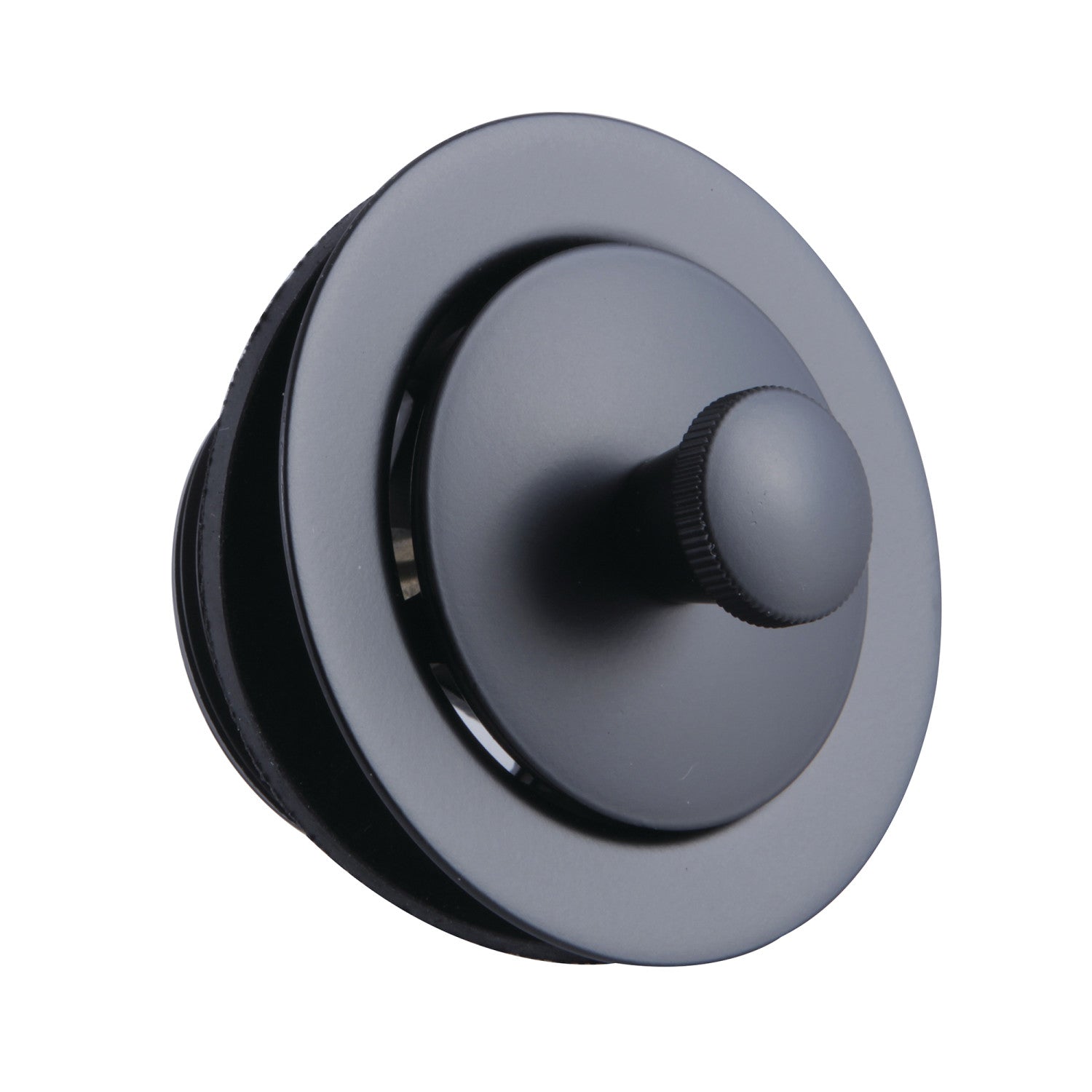 Kingston Heirloom DLL200MB - Made To Match Brass Lift and Turn Tub Drain, Matte Black