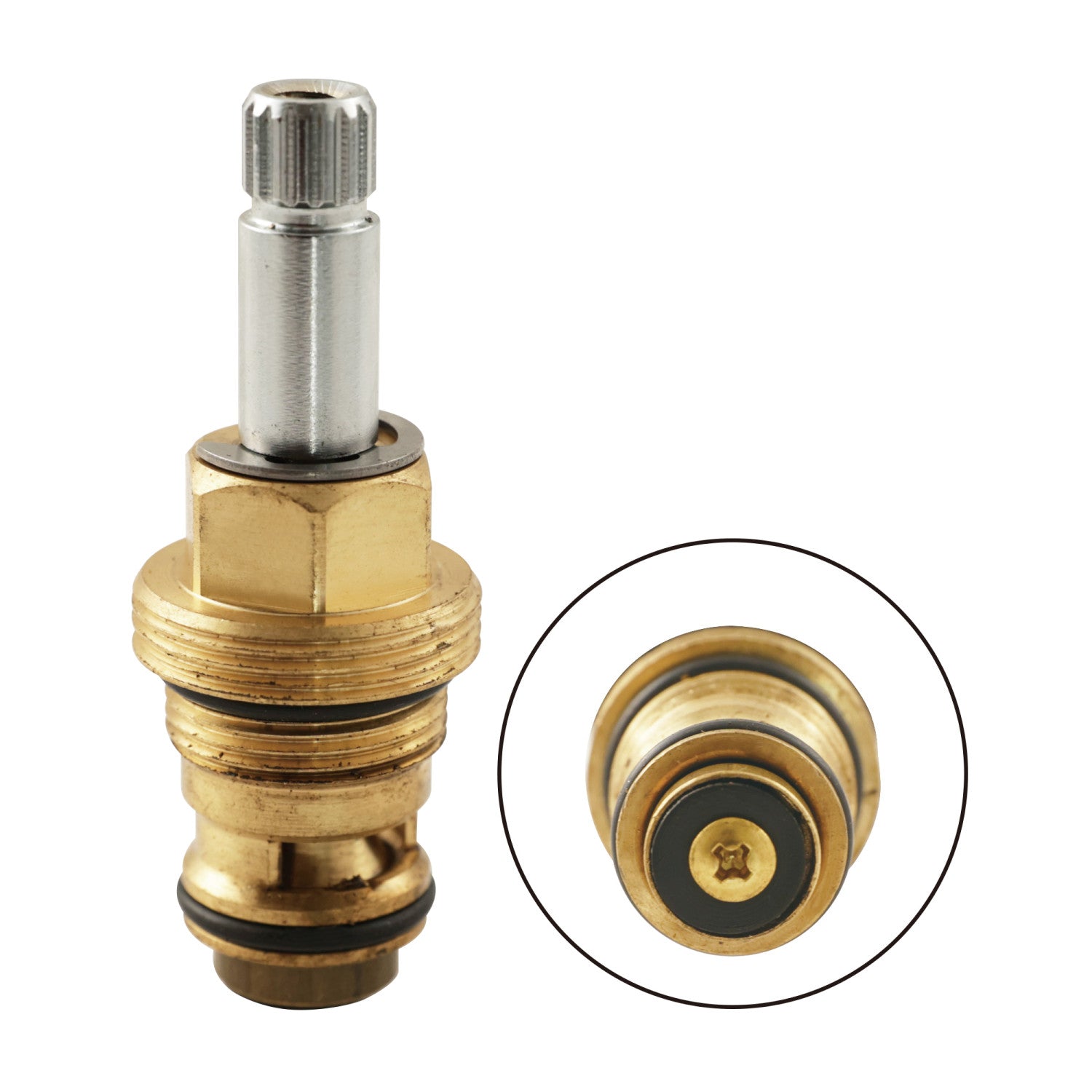 Kingston KSRPT1000DC Diverter Cartridge for CC Tub Faucet, Raw