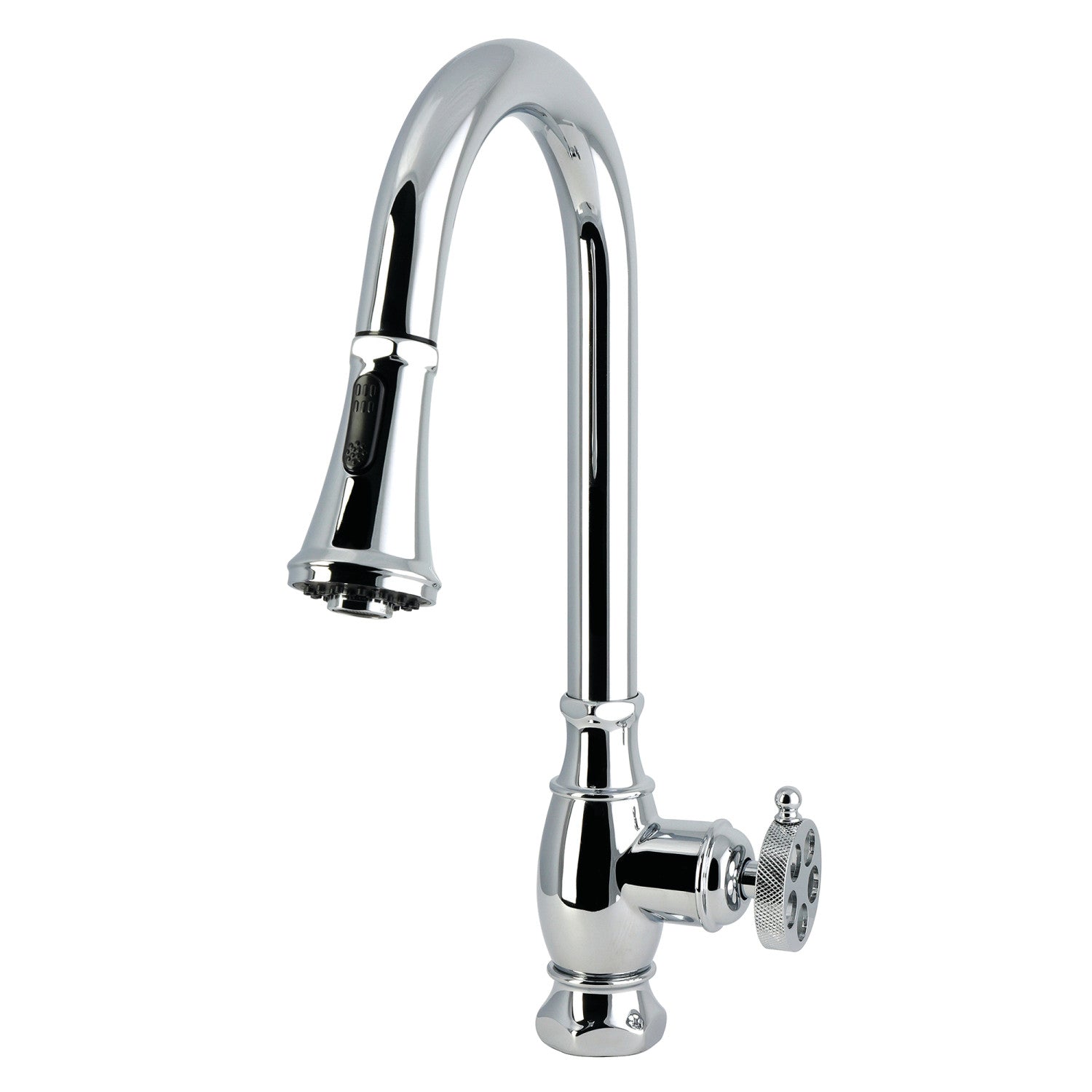 Kingston Wendell LS8691RKZ Robinet de cuisine à une poignée, chrome poli