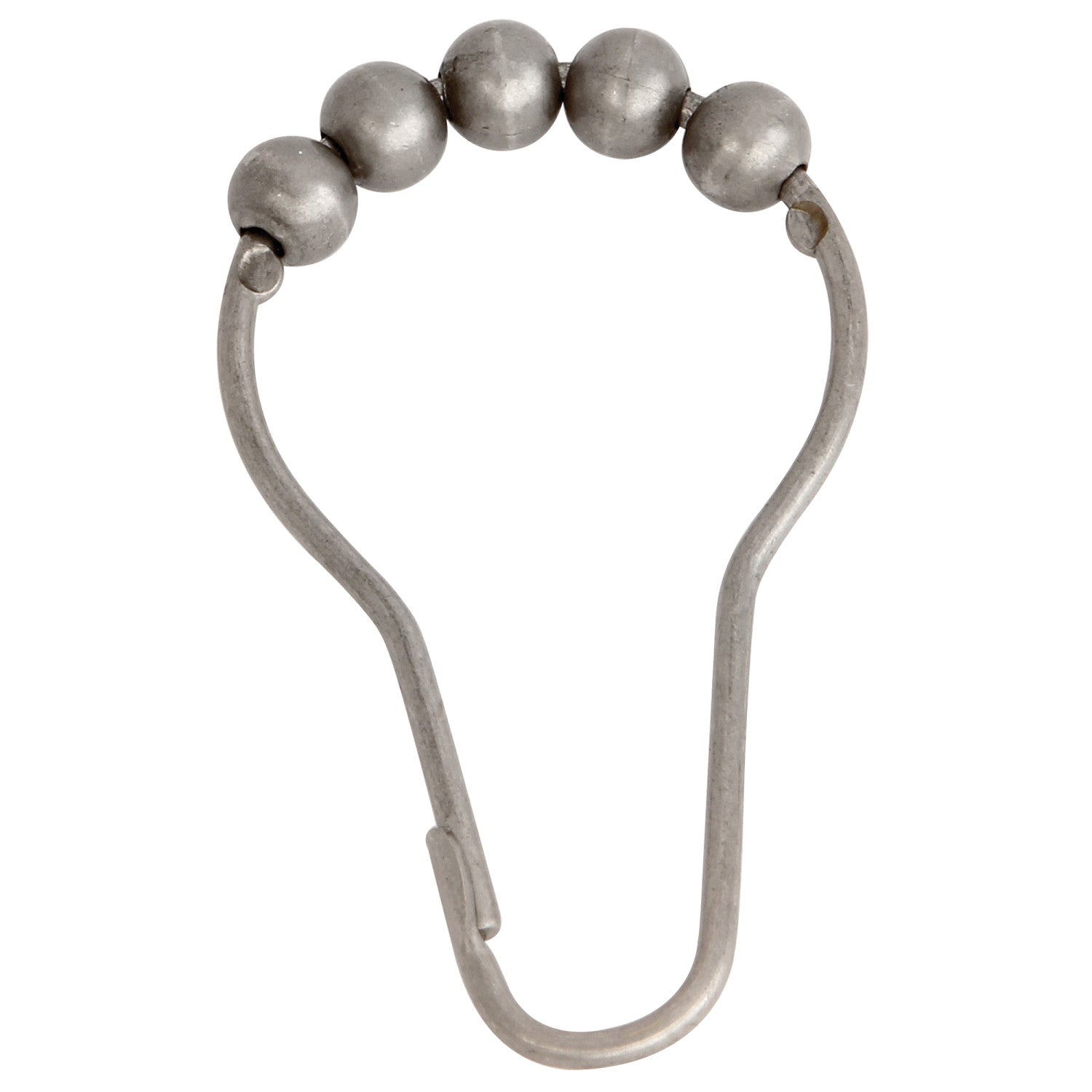 Kingston Edenscape SRCR128 Roller Ball Anneaux de rideau de douche (12 Pièces / Set), Nickel brossé