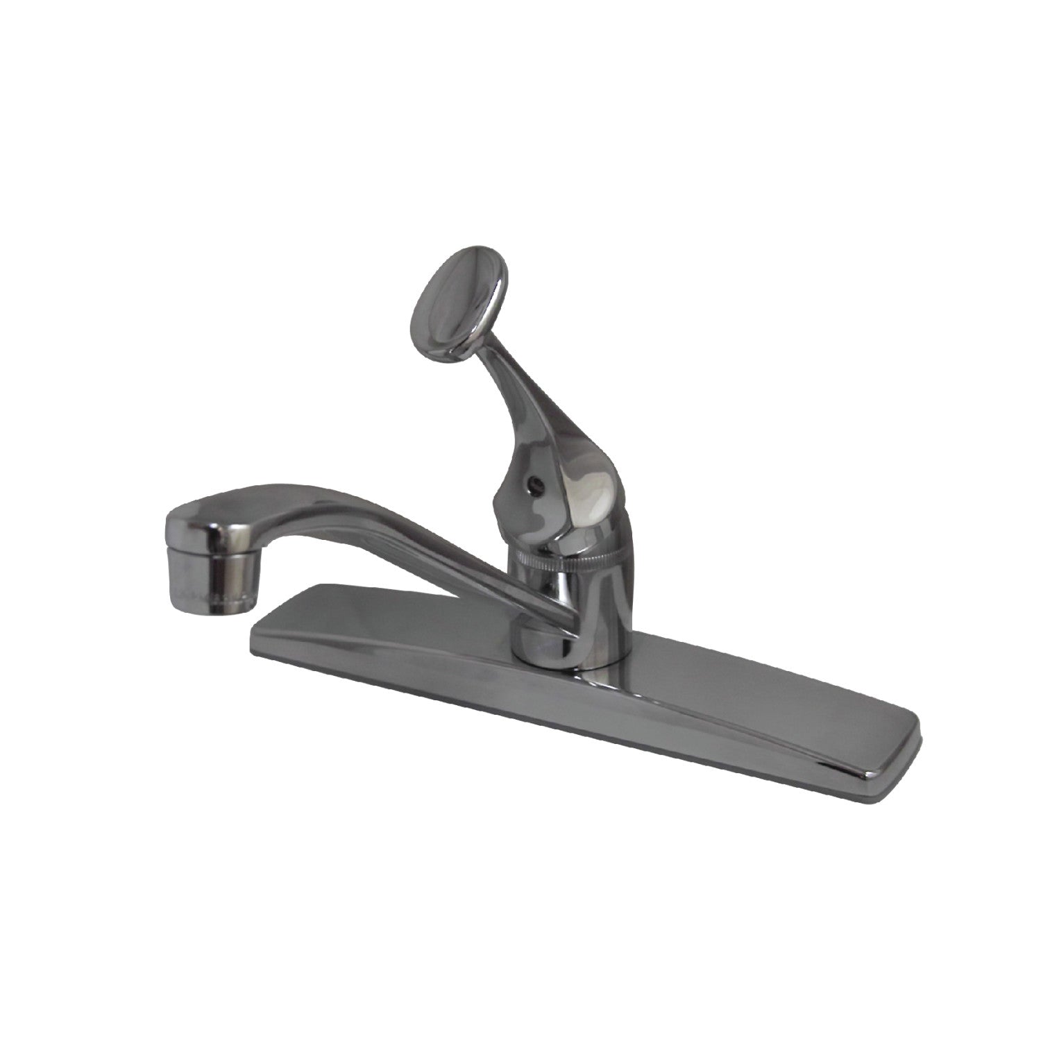 Kingston Columbia KB0571 Robinet de cuisine central à une poignée 3 trous 8, chrome poli