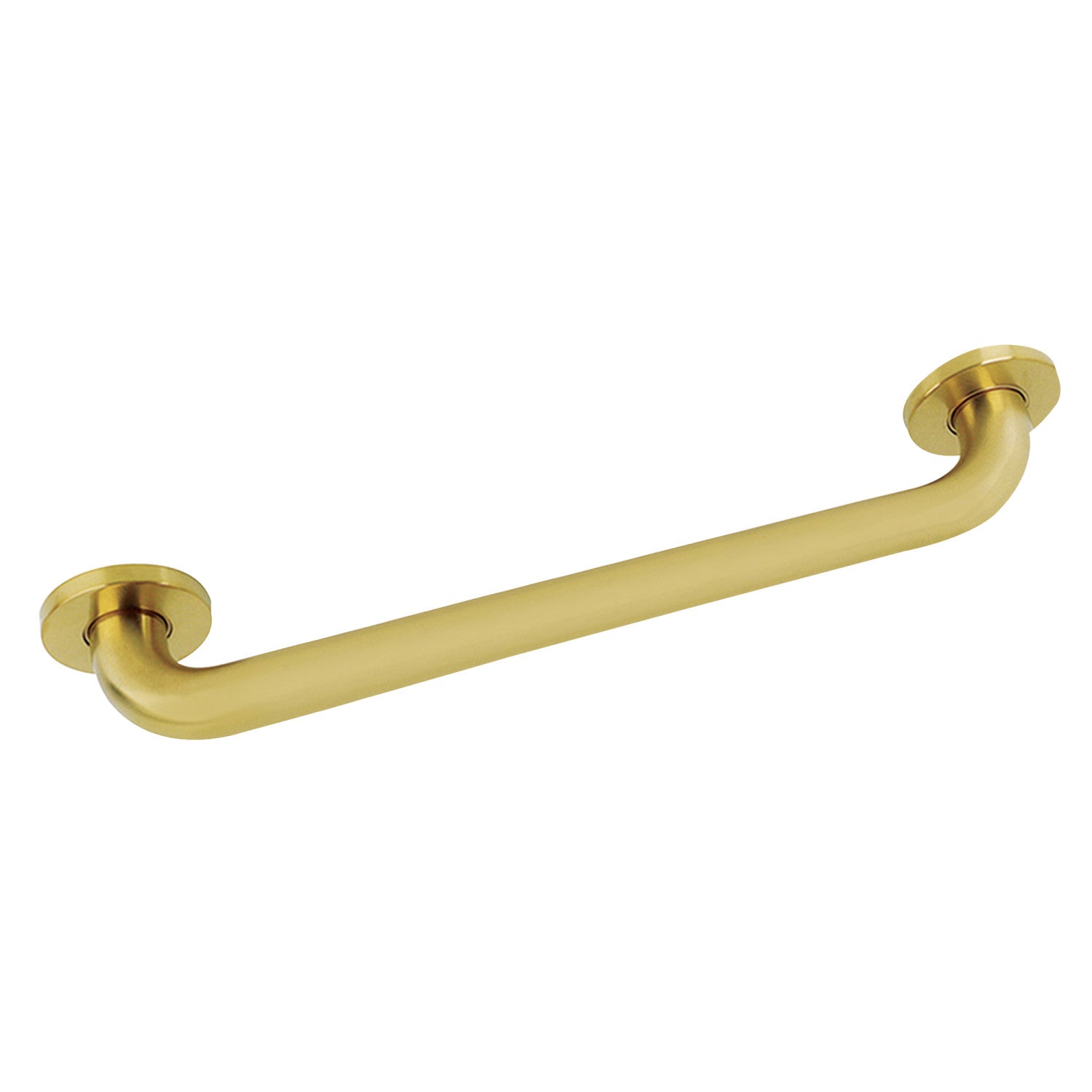 Kingston Sona GDR814167 - Silver Sage 16-Inch x 1-1/4-Inch O.D. Brass ADA Grab Bar, Brushed Brass