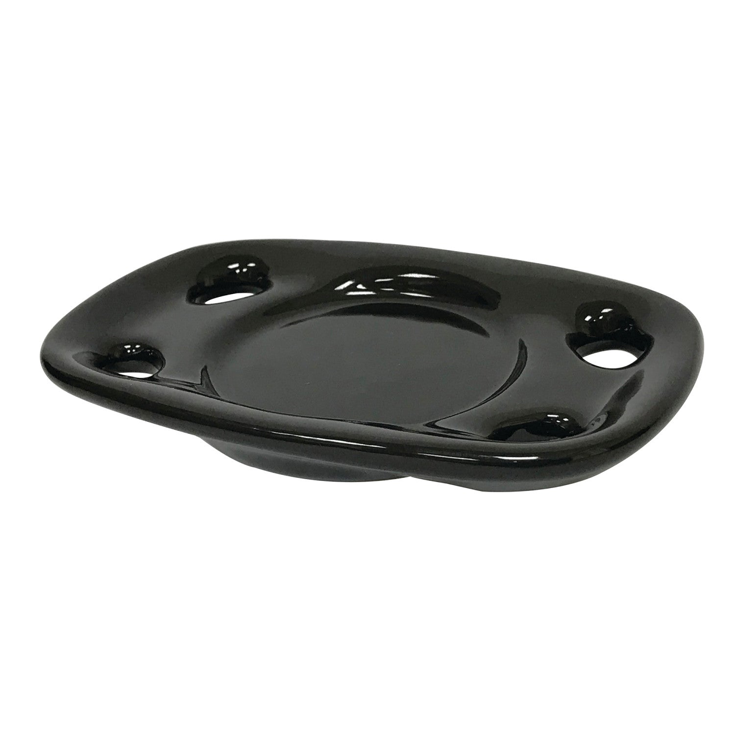 Kingston Water Onyx BATD9116BK Brosse à dents et porte-gobelet, noir