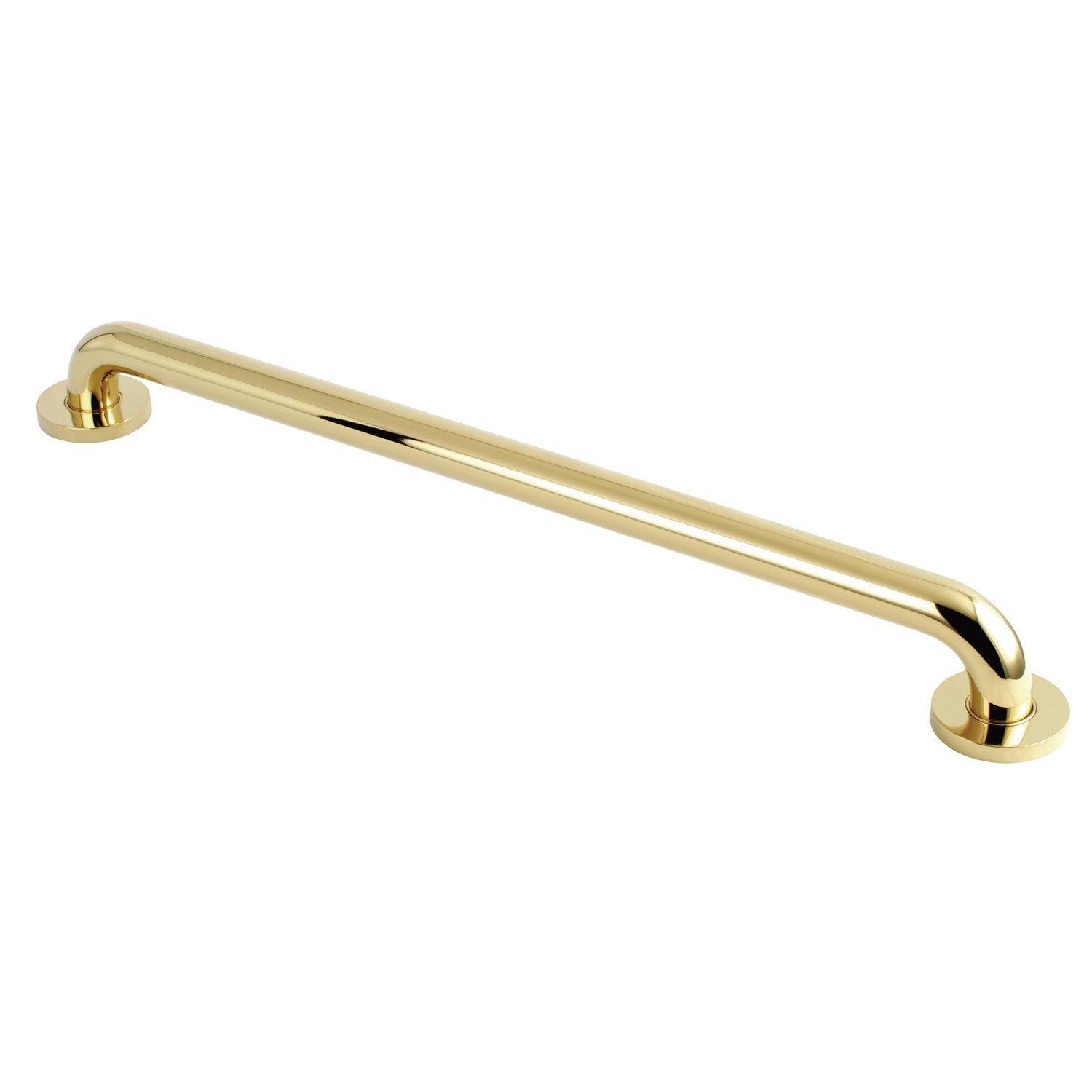 Kingston Sona DR514242 - Meridian 24-Inch x 1-1/4-Inch O.D. Brass ADA Grab Bar, Polished Brass