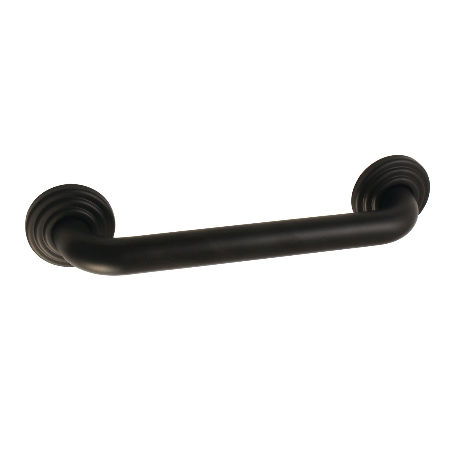 Kingston Heirloom DR314120 - Restoration 12-Inch x 1-1/4-Inch O.D. Brass Decorative Grab Bar, Matte Black