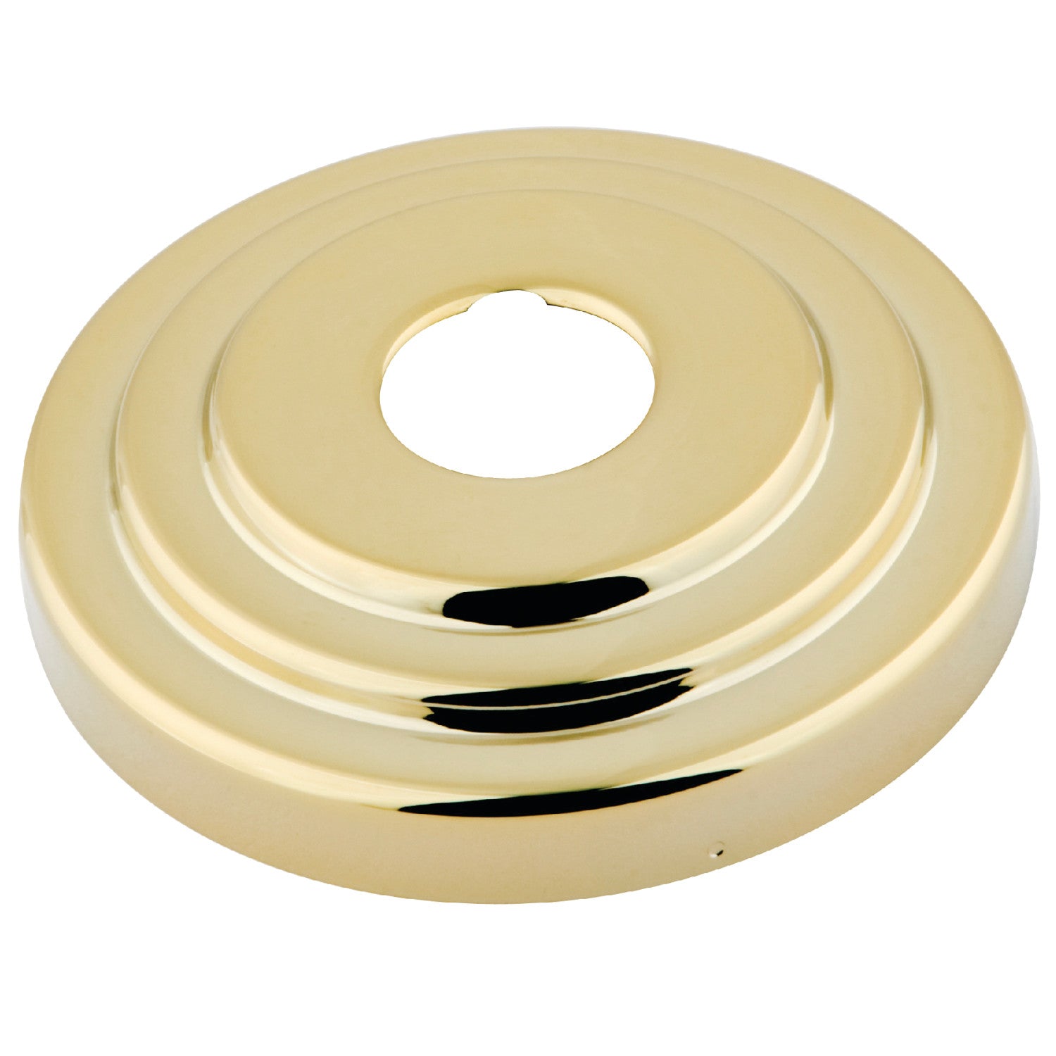 Kingston fait pour correspondre FLMODERN2 3/4" I.D. Bride en laiton, laiton poli