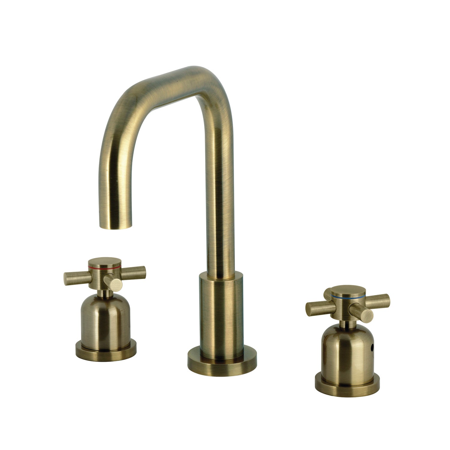 Kingston Sona FSC893DXAB - Concord Robinet de salle de bain avec laiton à tirette, laiton antique