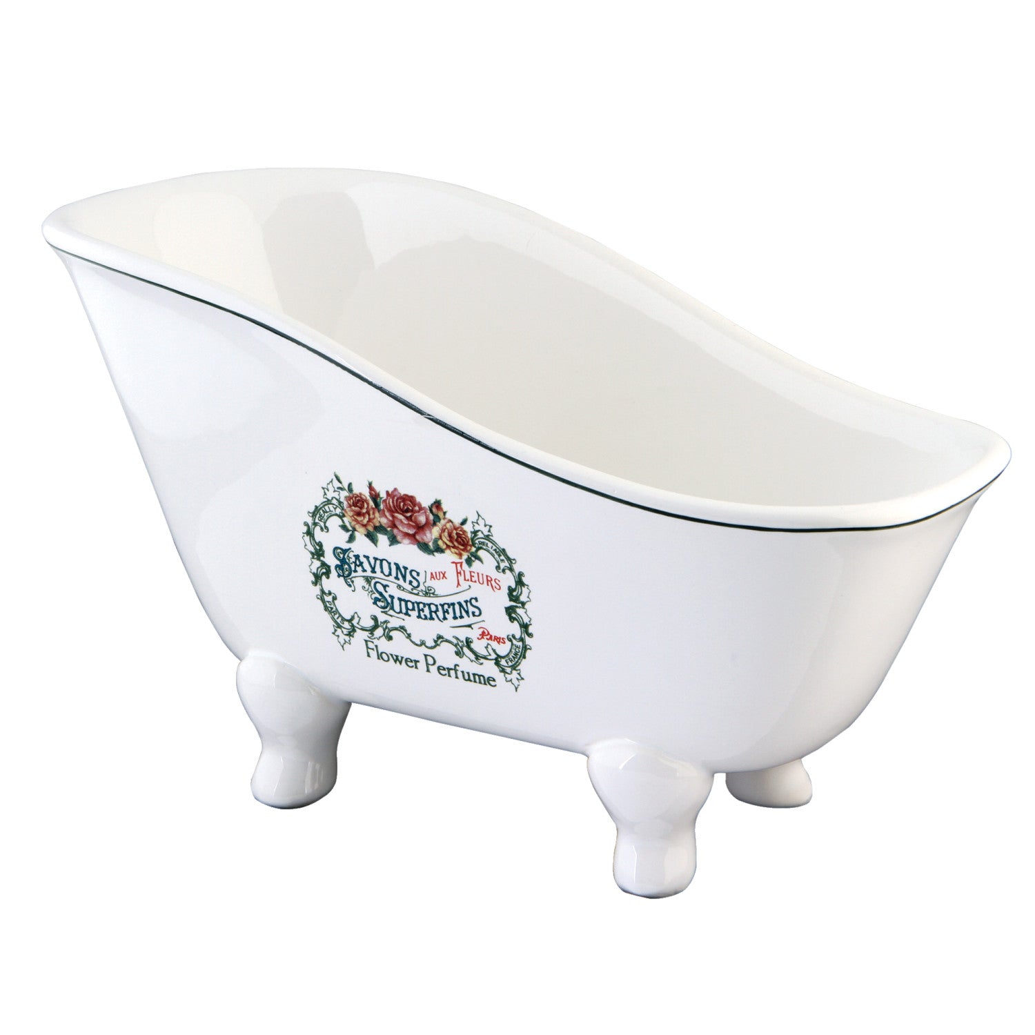 Kingston Heirloom BATUBSRW - Savons Superfins 8-1/16-inch Mini baignoire, blanc