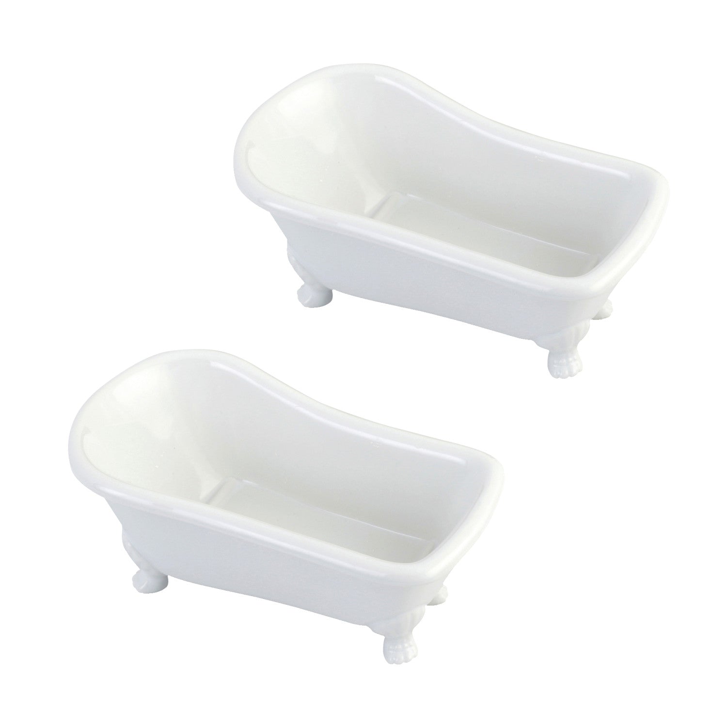 Kingston DBATUBW 7-Inch Mini Tub (2-Pieces), Blanc