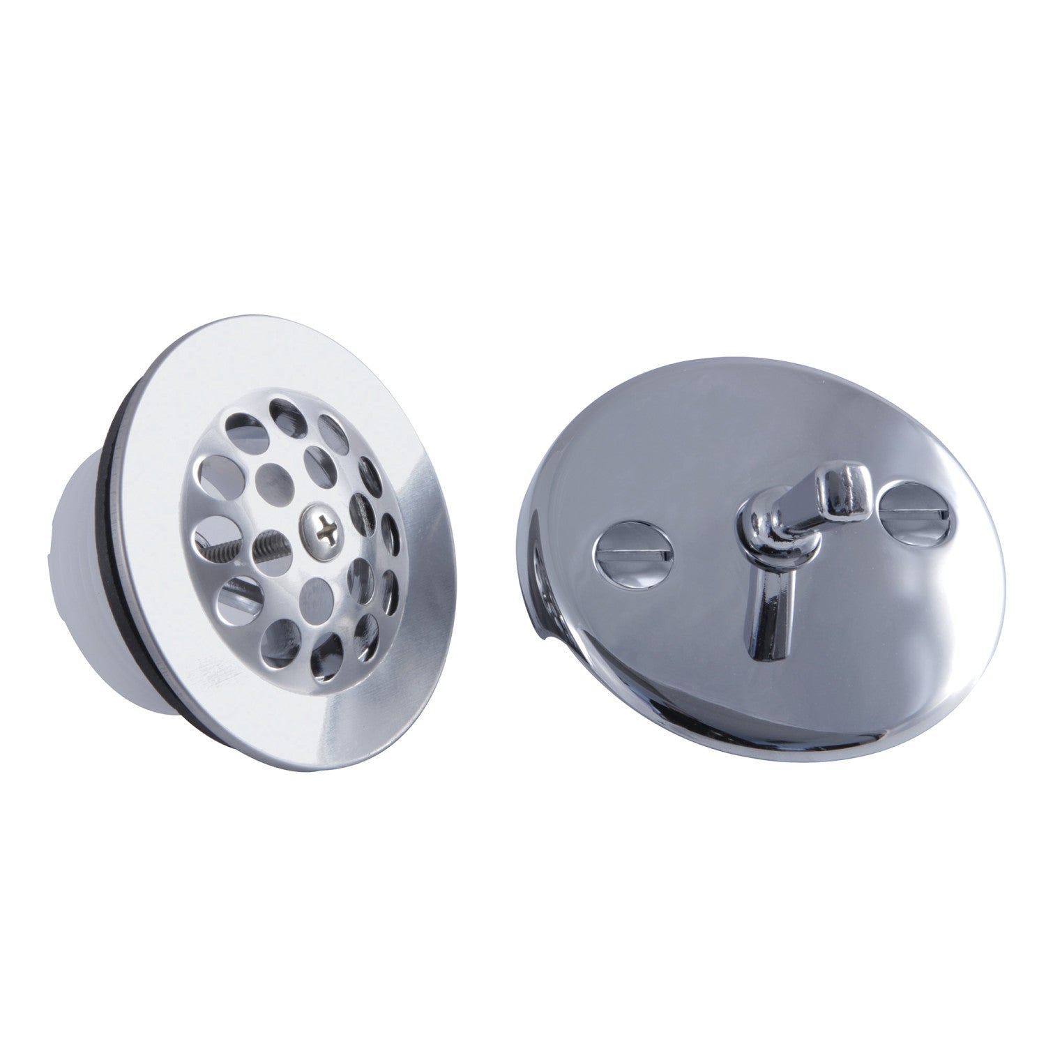 Kingston Tulare DTL5305A1 - Trimscape Zinc Alloy Trip Lever Tub Drain Conversion Kit, Polished Chrome
