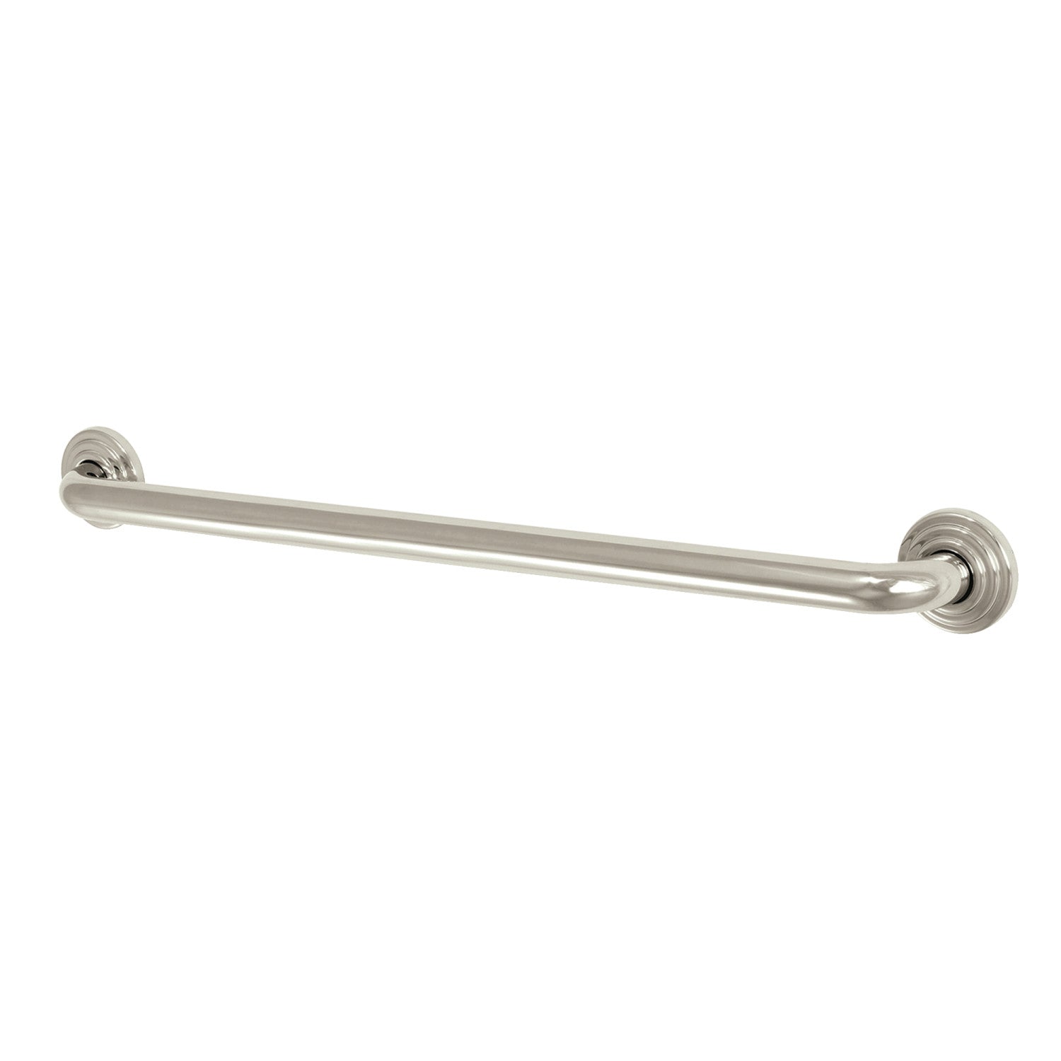 Kingston Heirloom DR314306 - Restoration 30-Inch x 1-1/4-Inch O.D. Brass Decorative Grab Bar, Polished Nickel