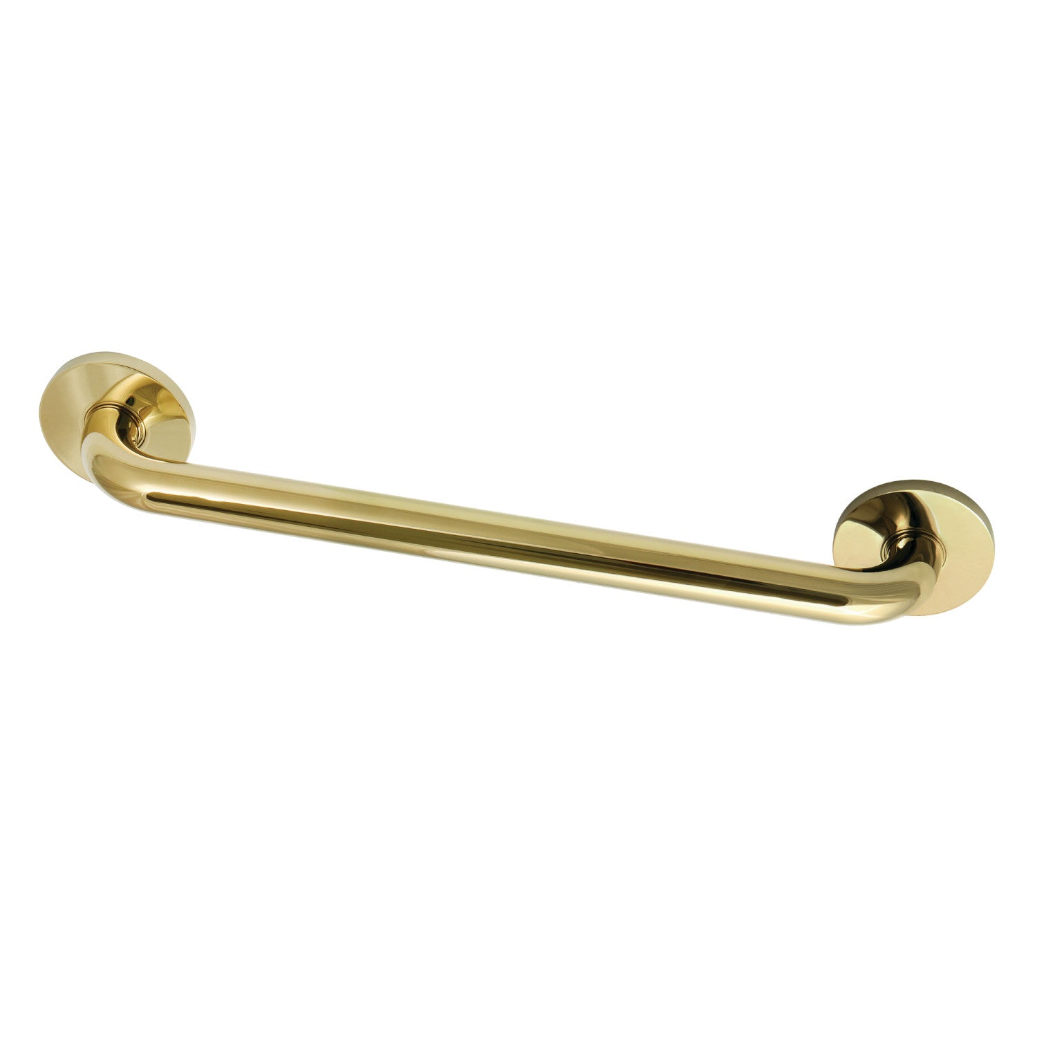 Kingston Sona GLDR814182 - Silver Sage 18-Inch x 1-1/4-Inch O.D. Brass ADA Grab Bar, Polished Brass